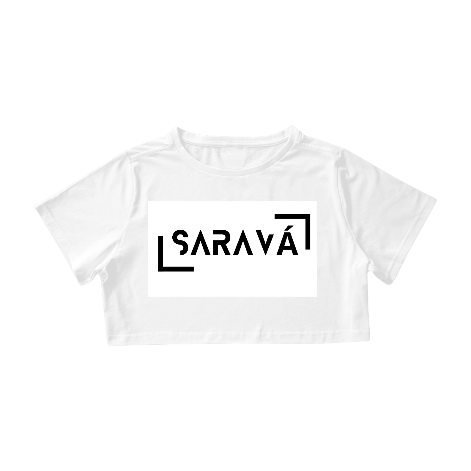 Cropped Saravá Branco