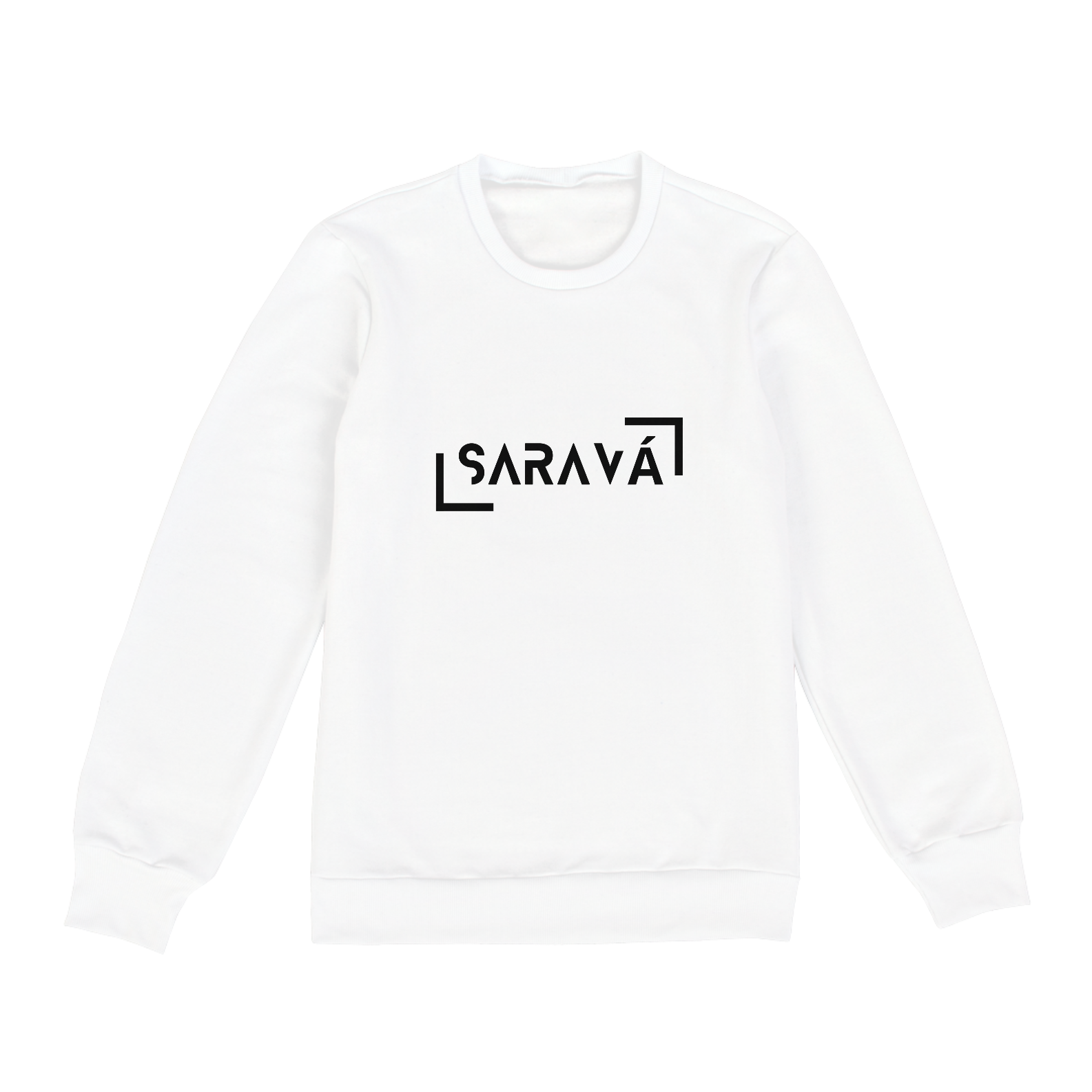 Moleton Fechado Branco Saravá