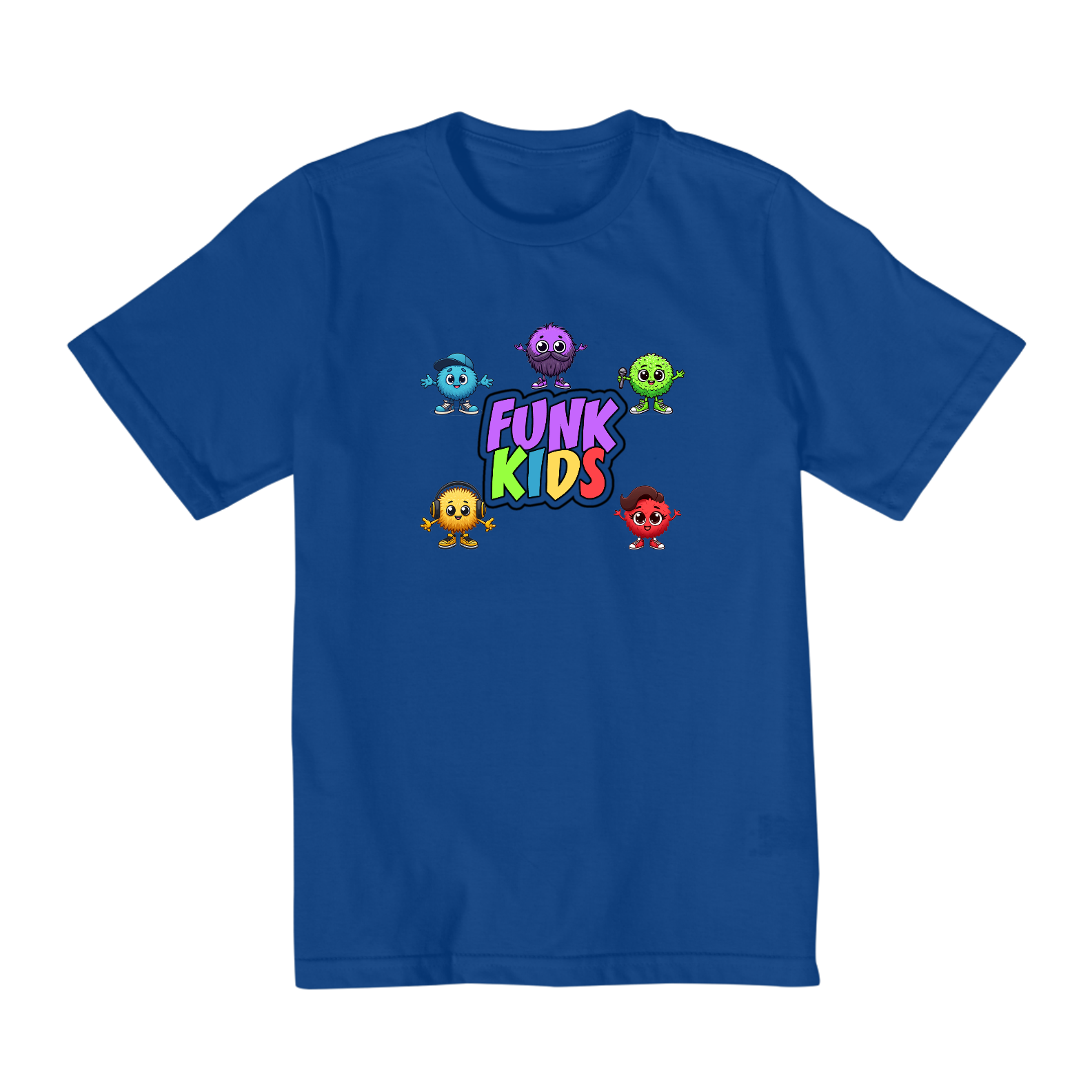 T-Shirt Quality Infantil (2 A 8 ANOS) FUNK KIDS - Turma completa