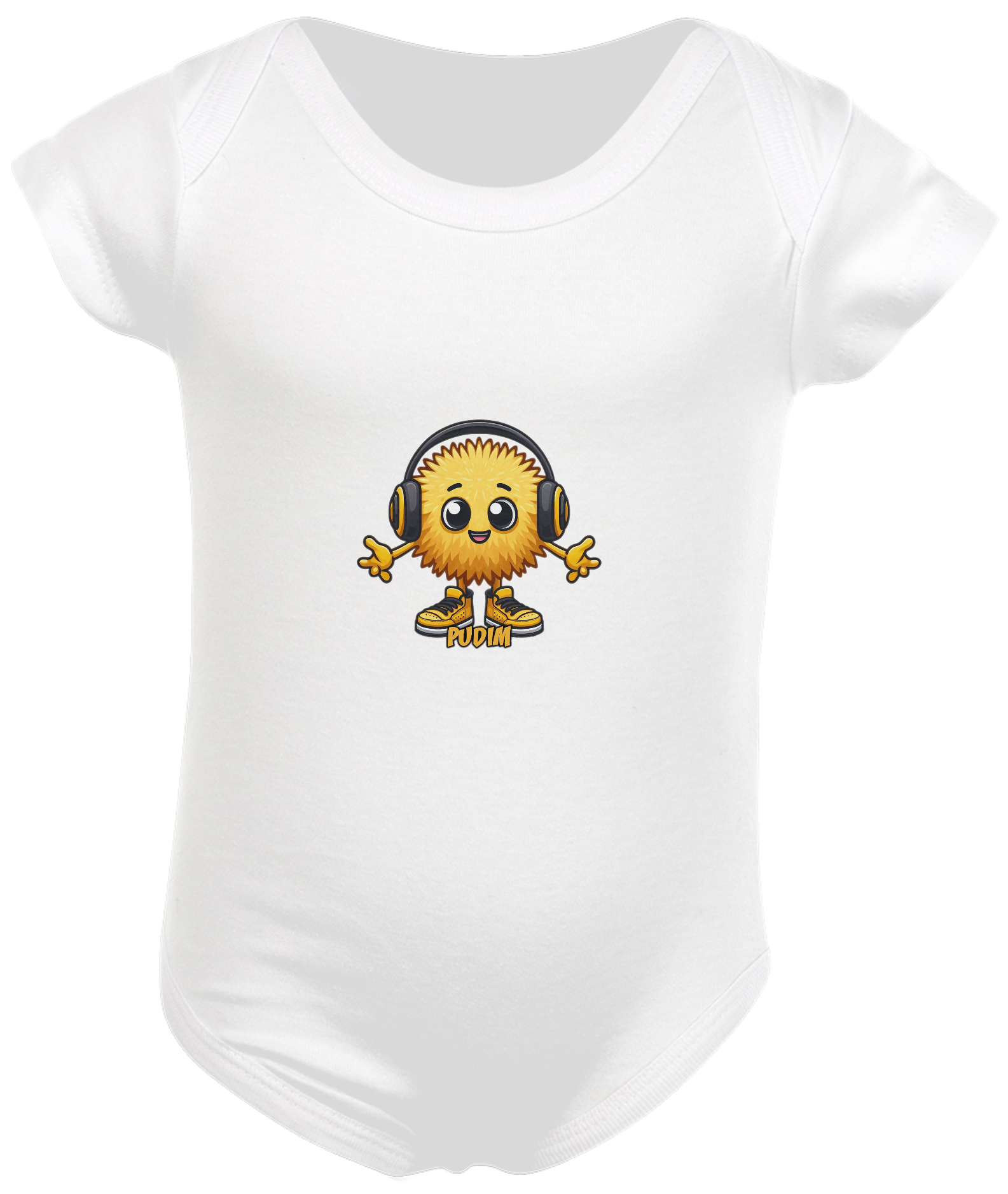 Body Infantil FUNK KIDS - Pudim