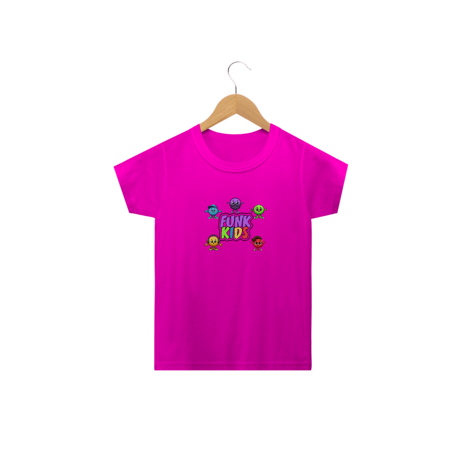 T-Shirt Classic Infantil FUNK KIDS - Turma completa