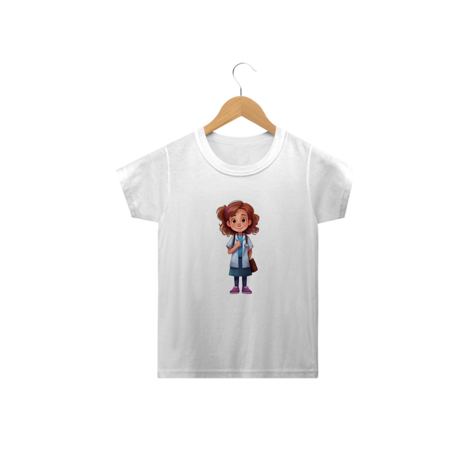Camiseta infantil A DOUTORA