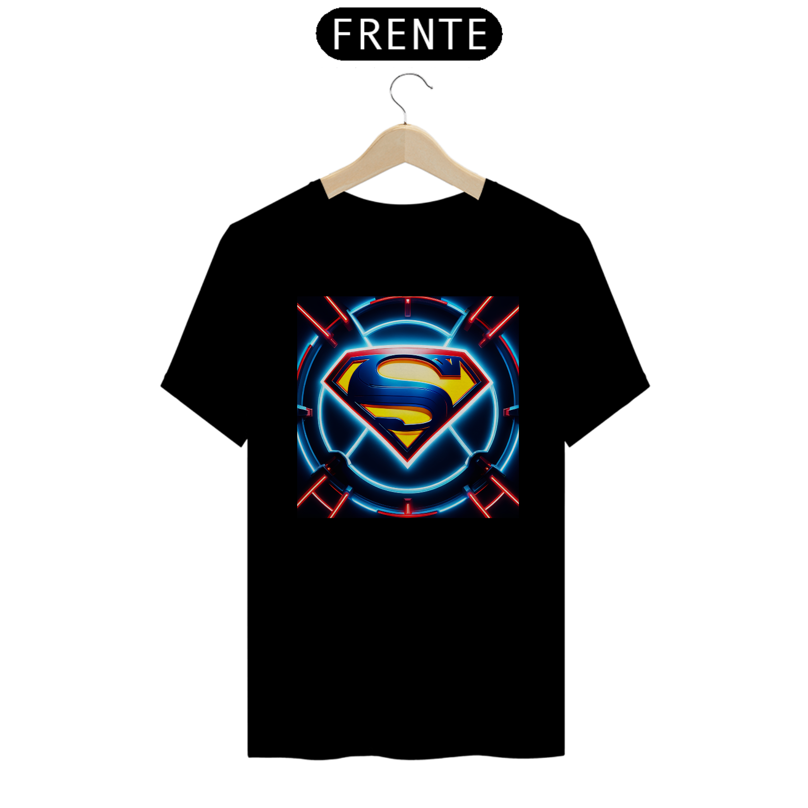 Camiseta Super Man Neon - Super Homem