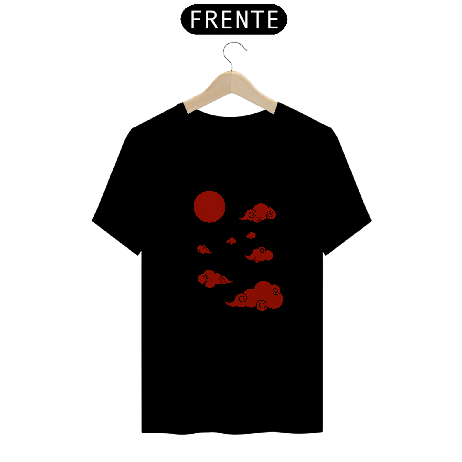 Camiseta céu vermelho