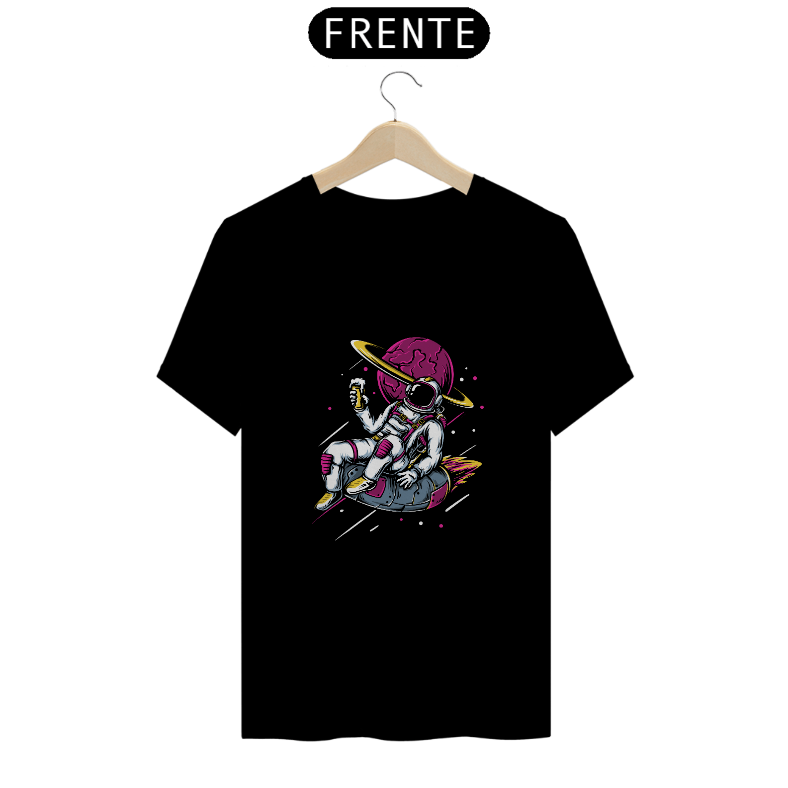 Camiseta Crazy astronaut