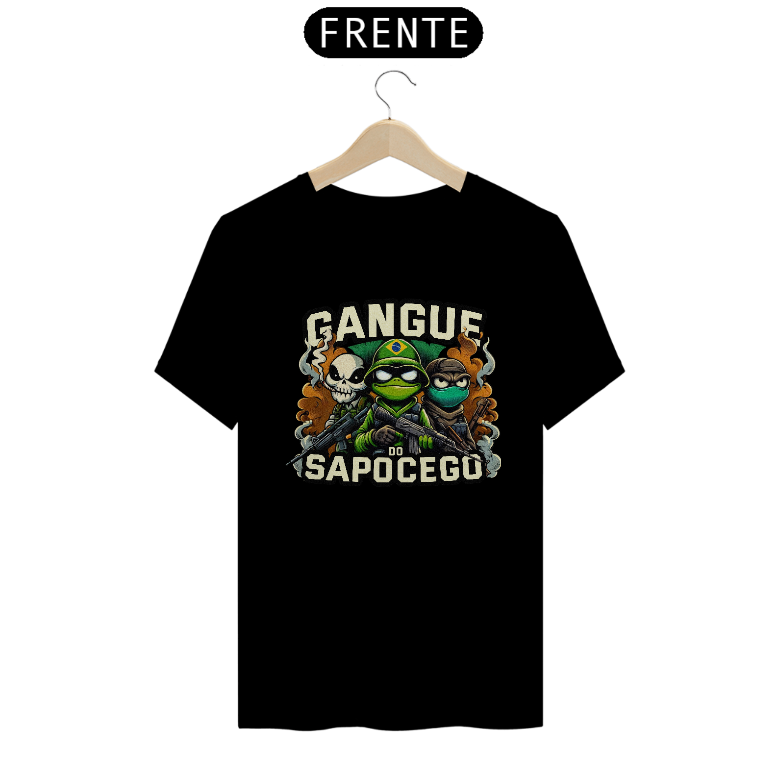 Camiseta - Gangue do Sapo Cego