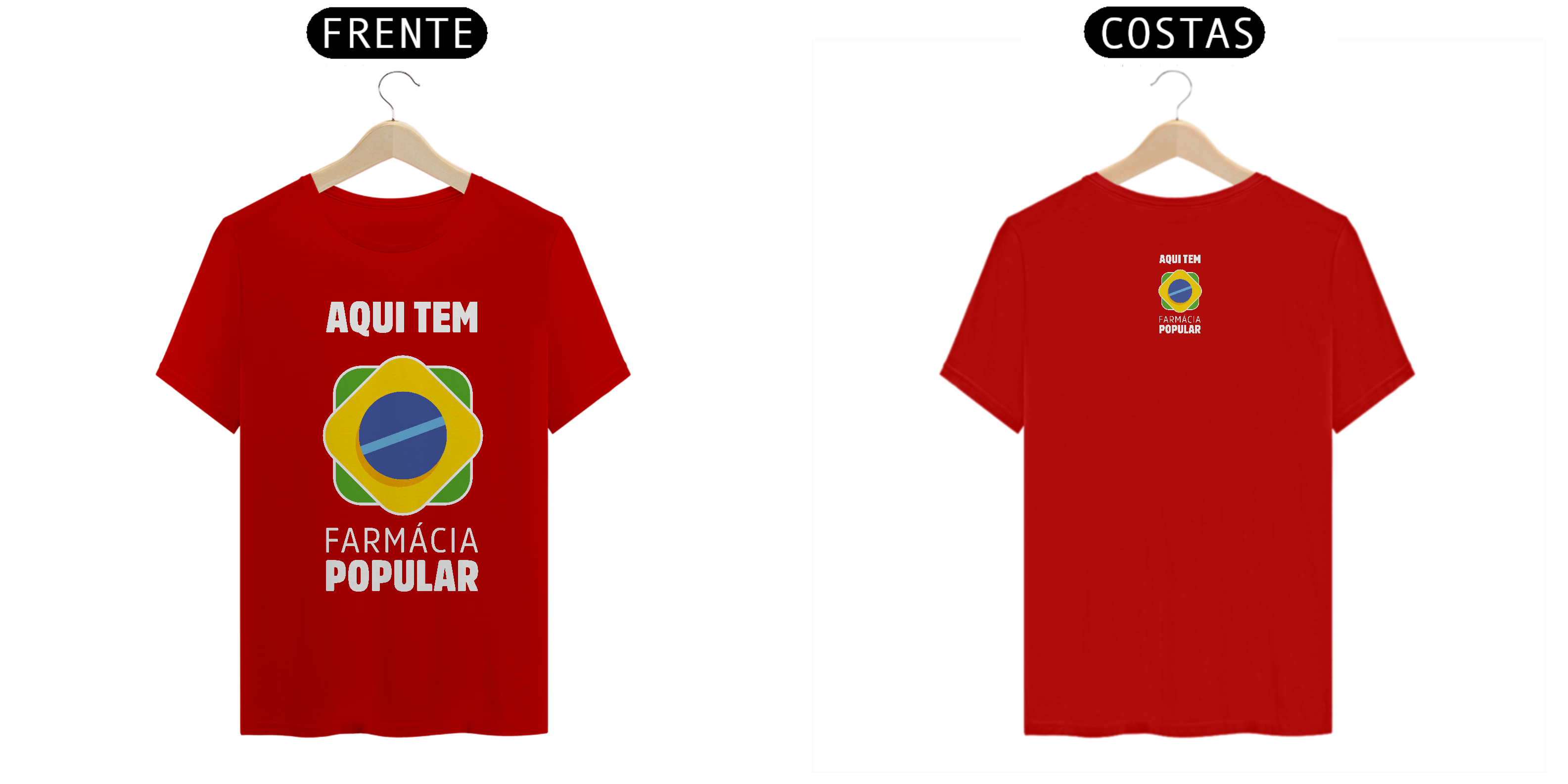 Nome do produto: Camisa Farmácia popular