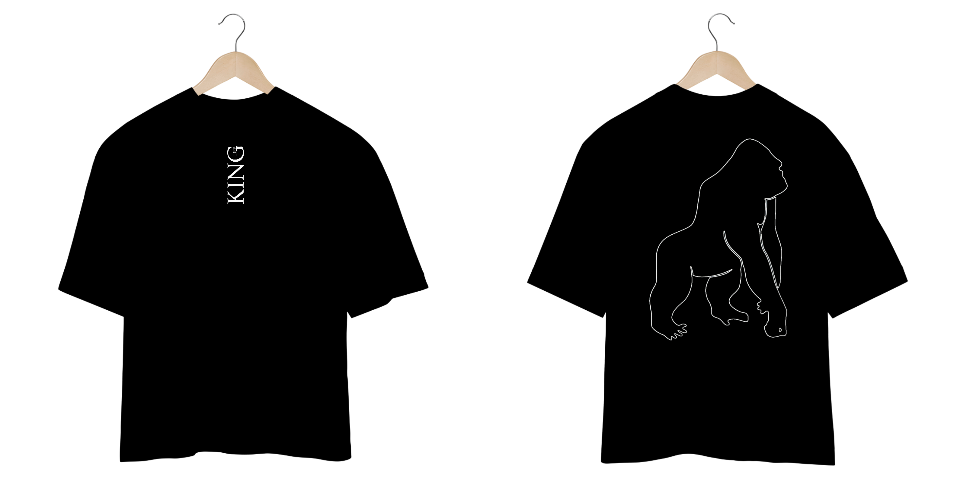 Camiseta King Life Over Costa