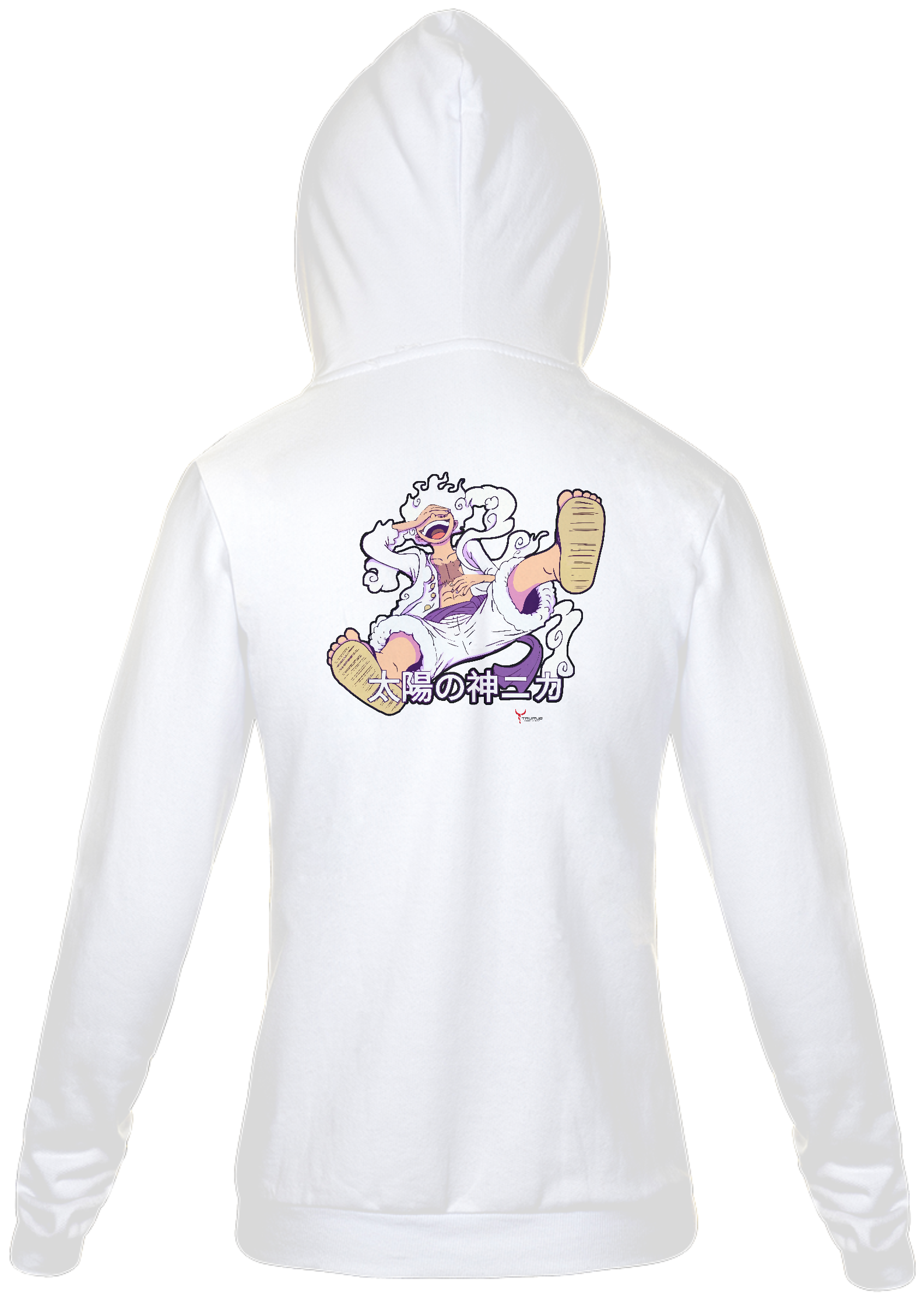 Blusa Moletom Com Ziper - Luffy Gear 5 One Peace