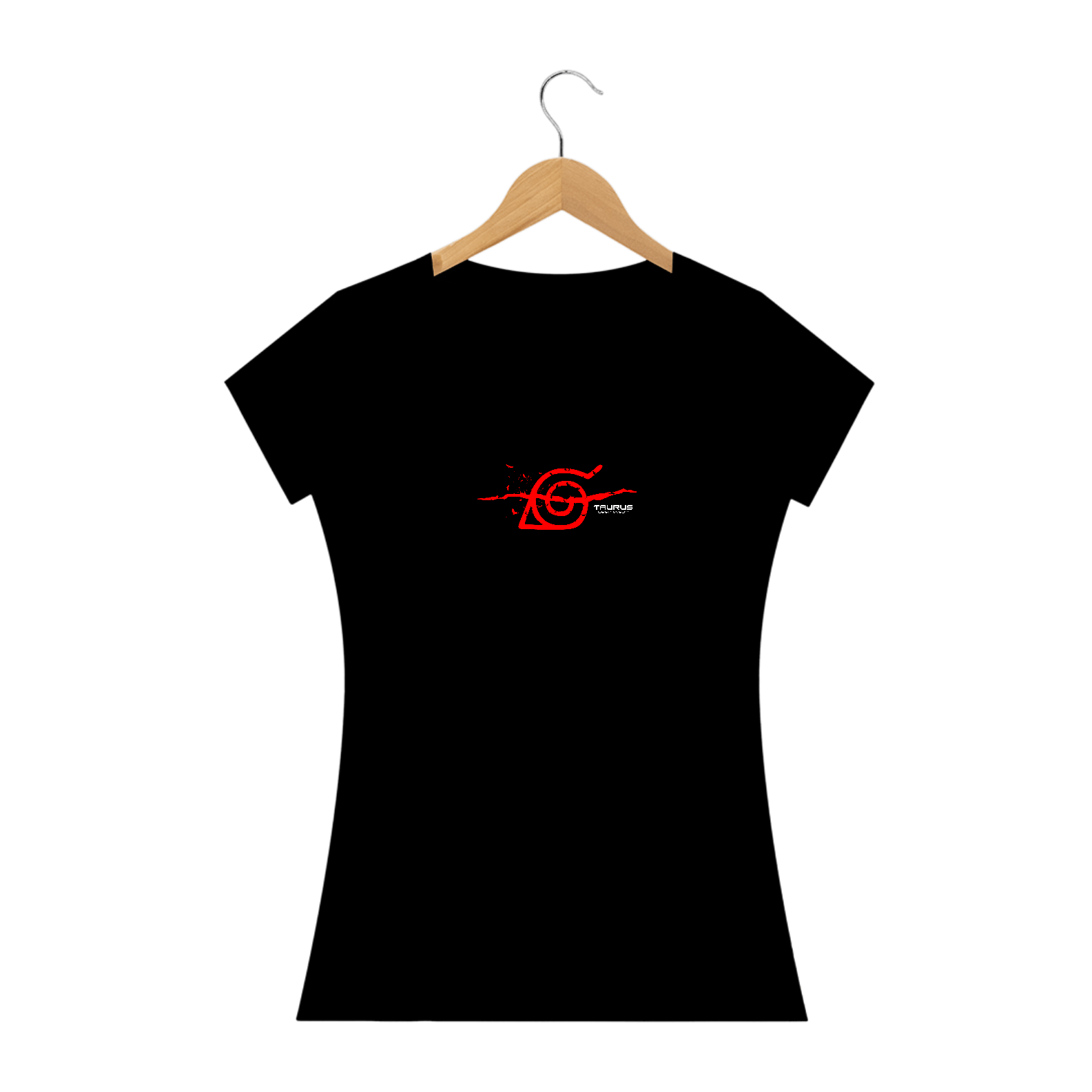 Camiseta Konoha Renegado - Feminina-Baby Long Prime