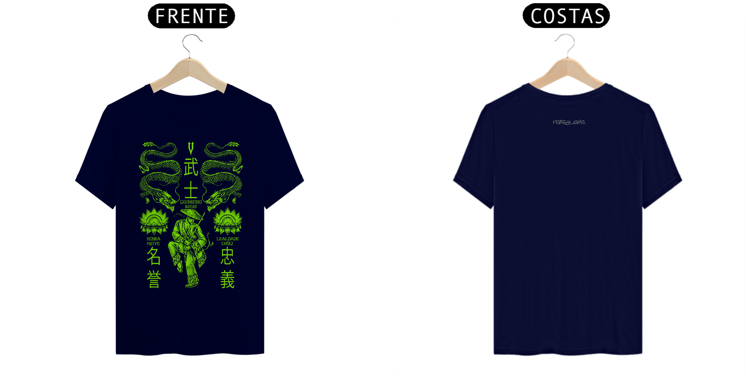 Camiseta Samurai Verde