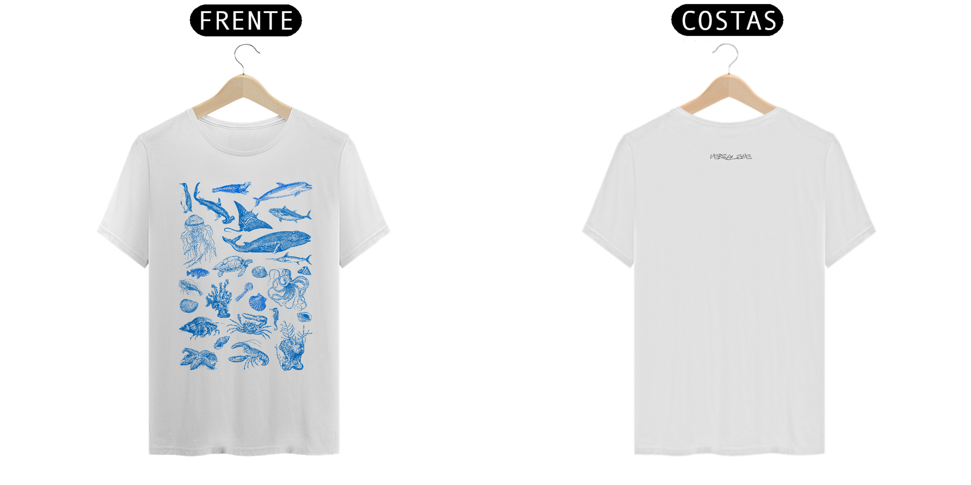 Camiseta Fundo do Mar