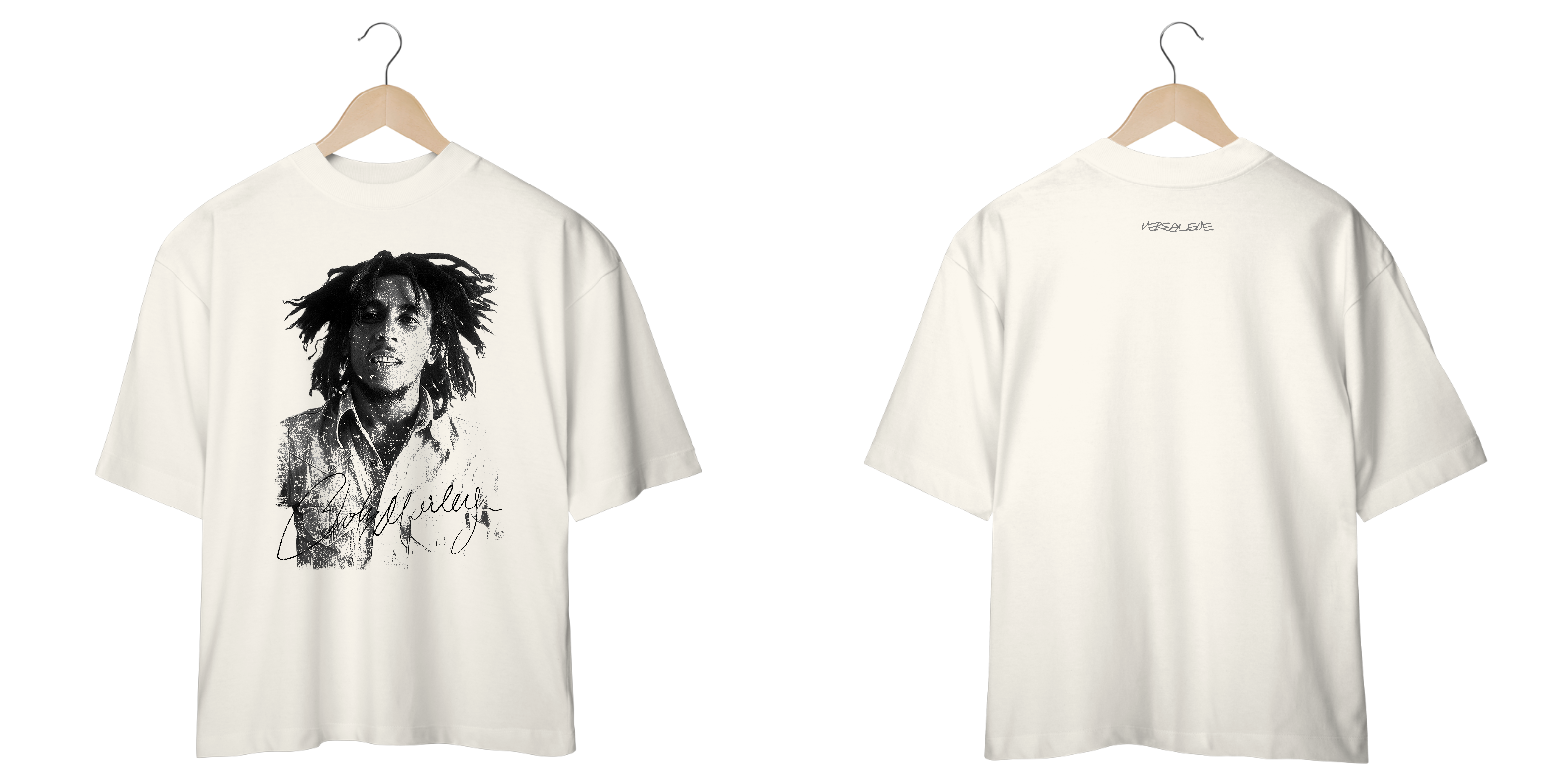 Camiseta Oversized Bob Marley 