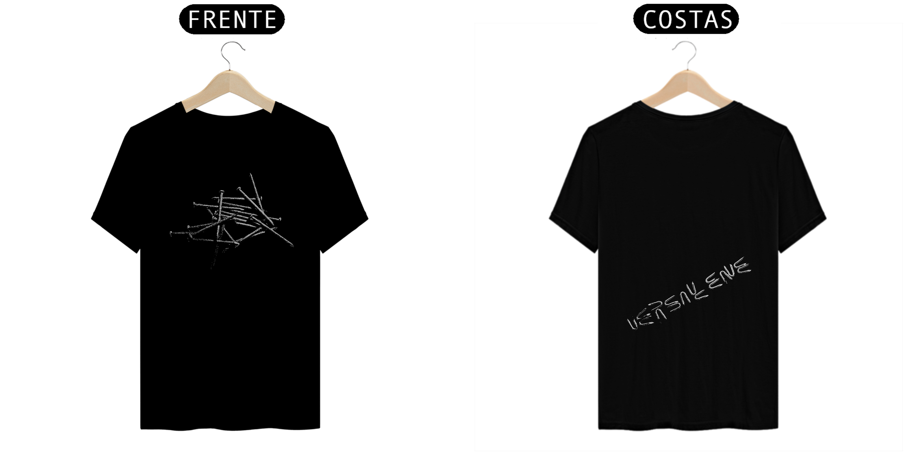 Camiseta Pregos e Grampos