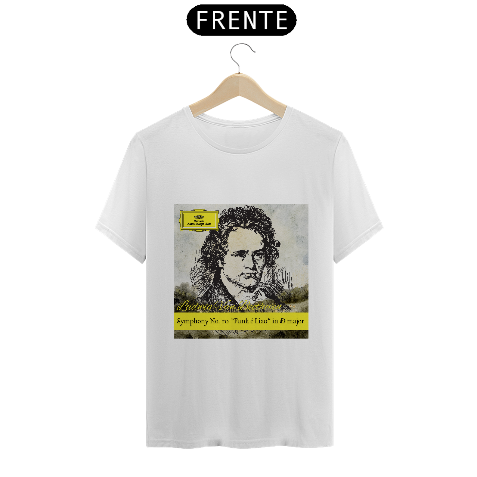 Camiseta Sinfonia Funk é Lixo