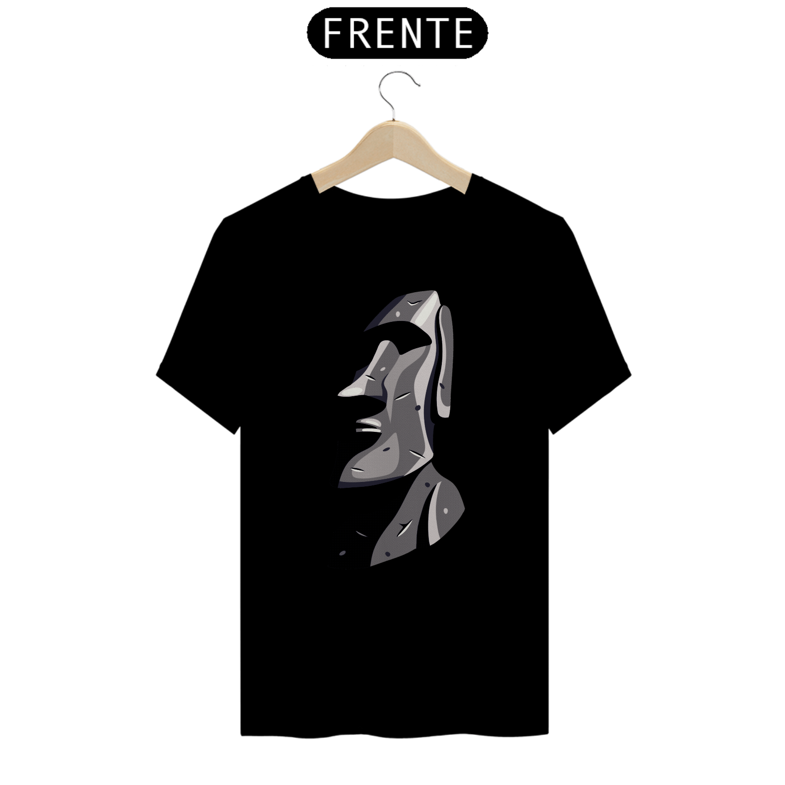 Camiseta Moai
