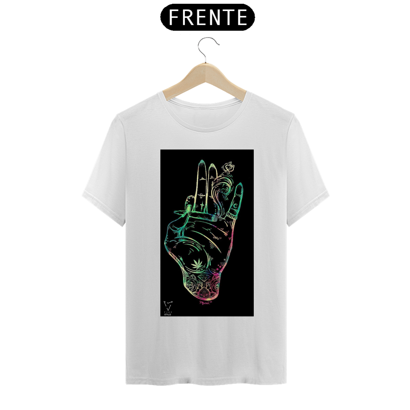 CAMISA ESTAMPA WEED FIVE STILO