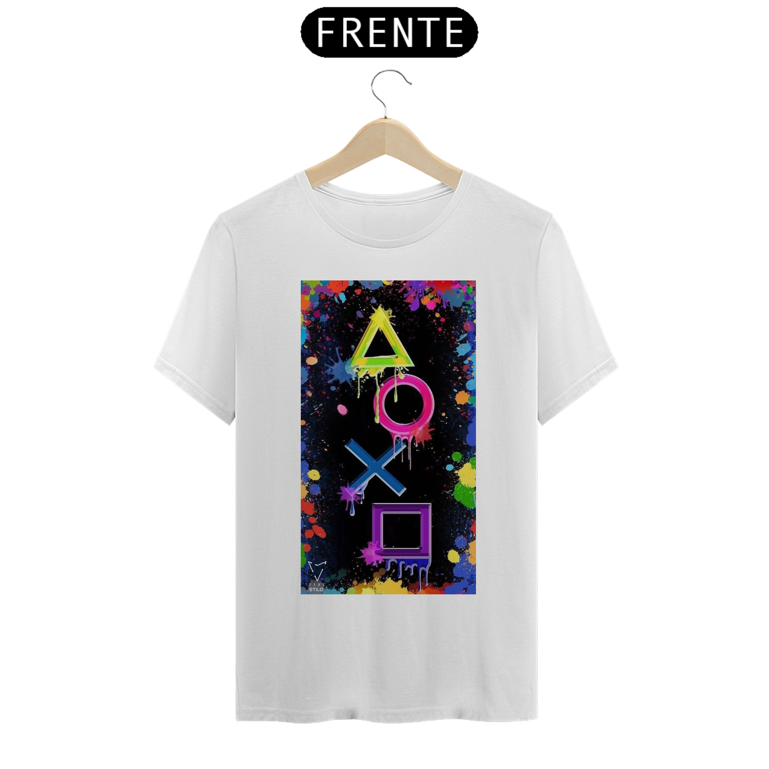 CAMISA ESTAMPA GAMER FIVE STILO