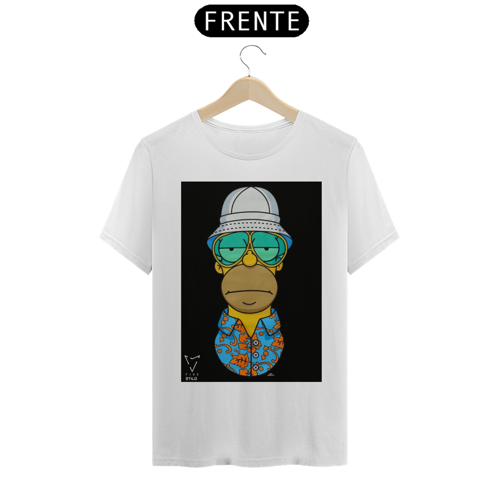 CAMISA ESTAMPA OS SIMPSONS FIVE STILO