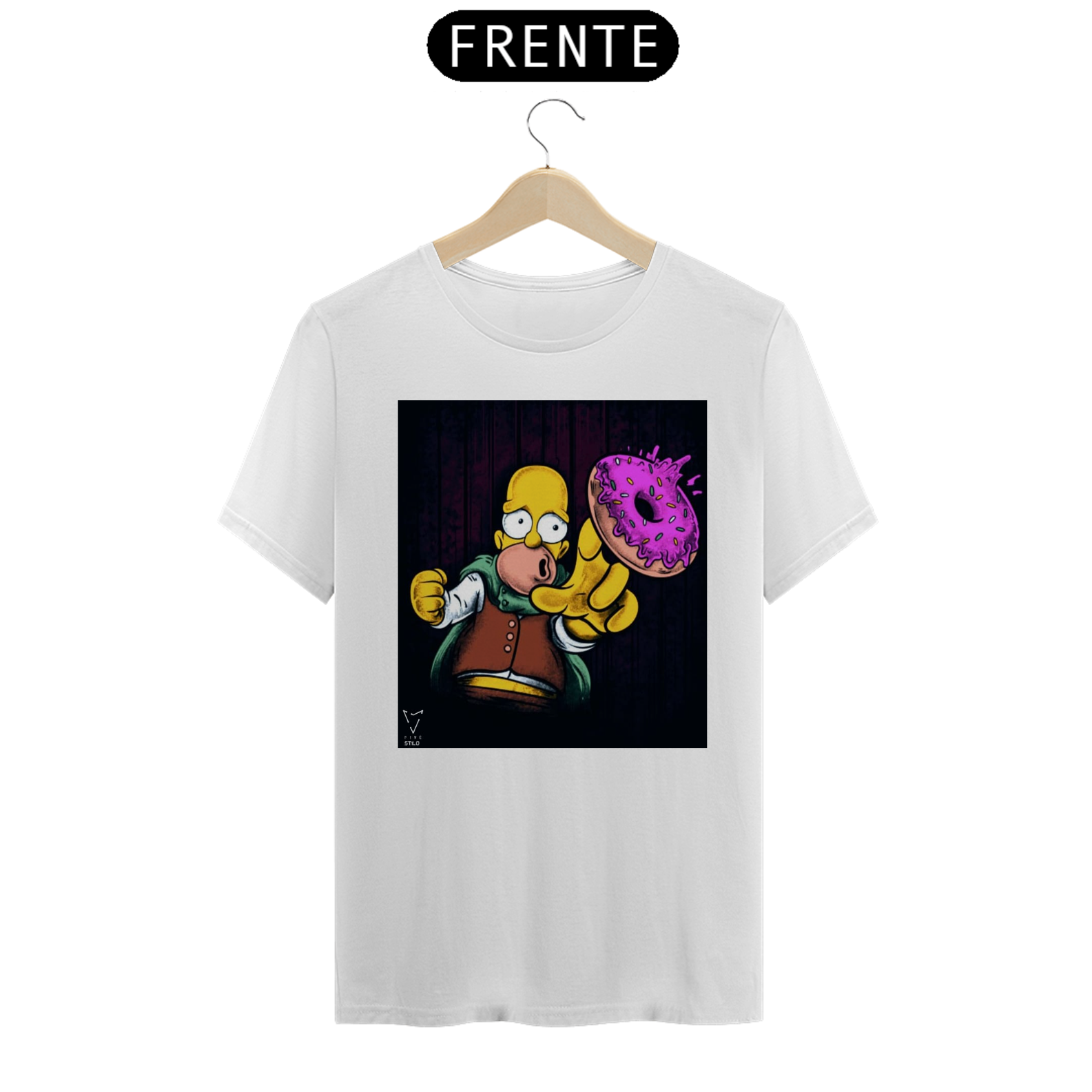 CAMISA ESTAMPA OS SIMPSONS FIVE STILO