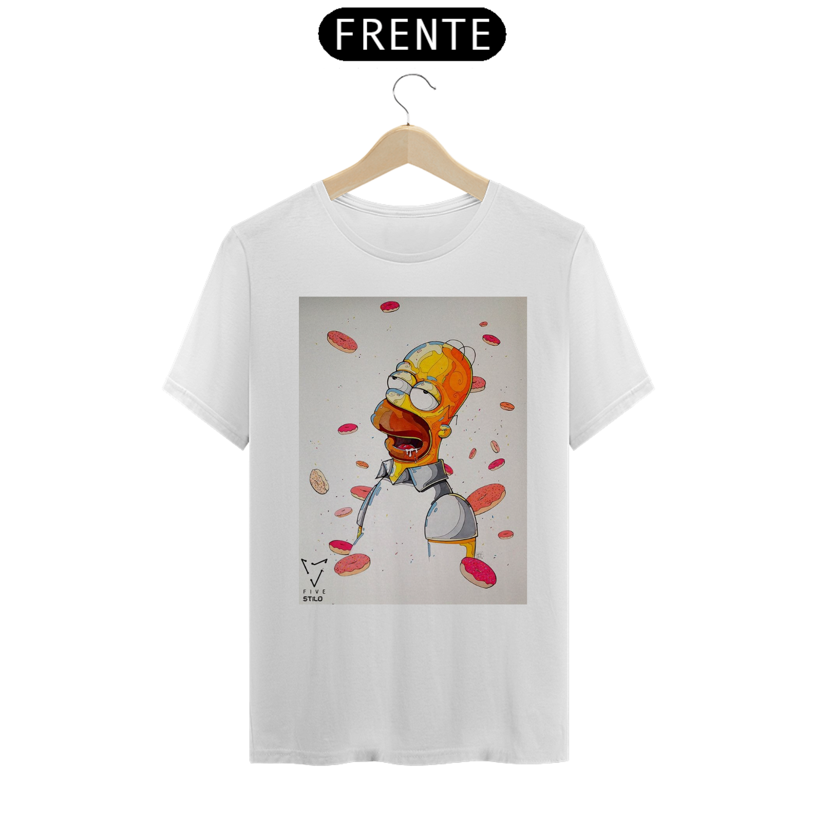 CAMISA ESTAMPA OS SIMPSONS FIVE STILO