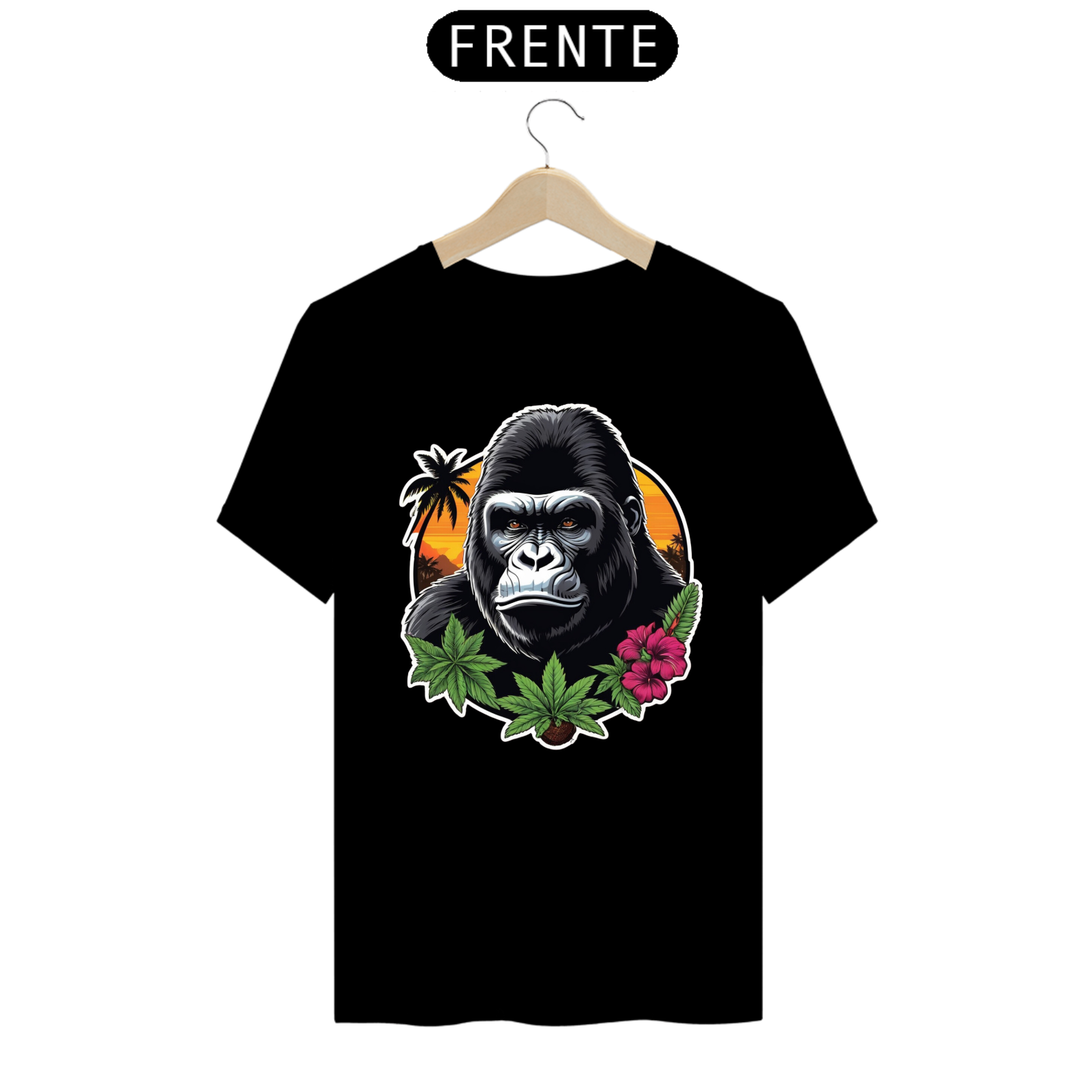 CAMISETA GORILA - COLORS 3