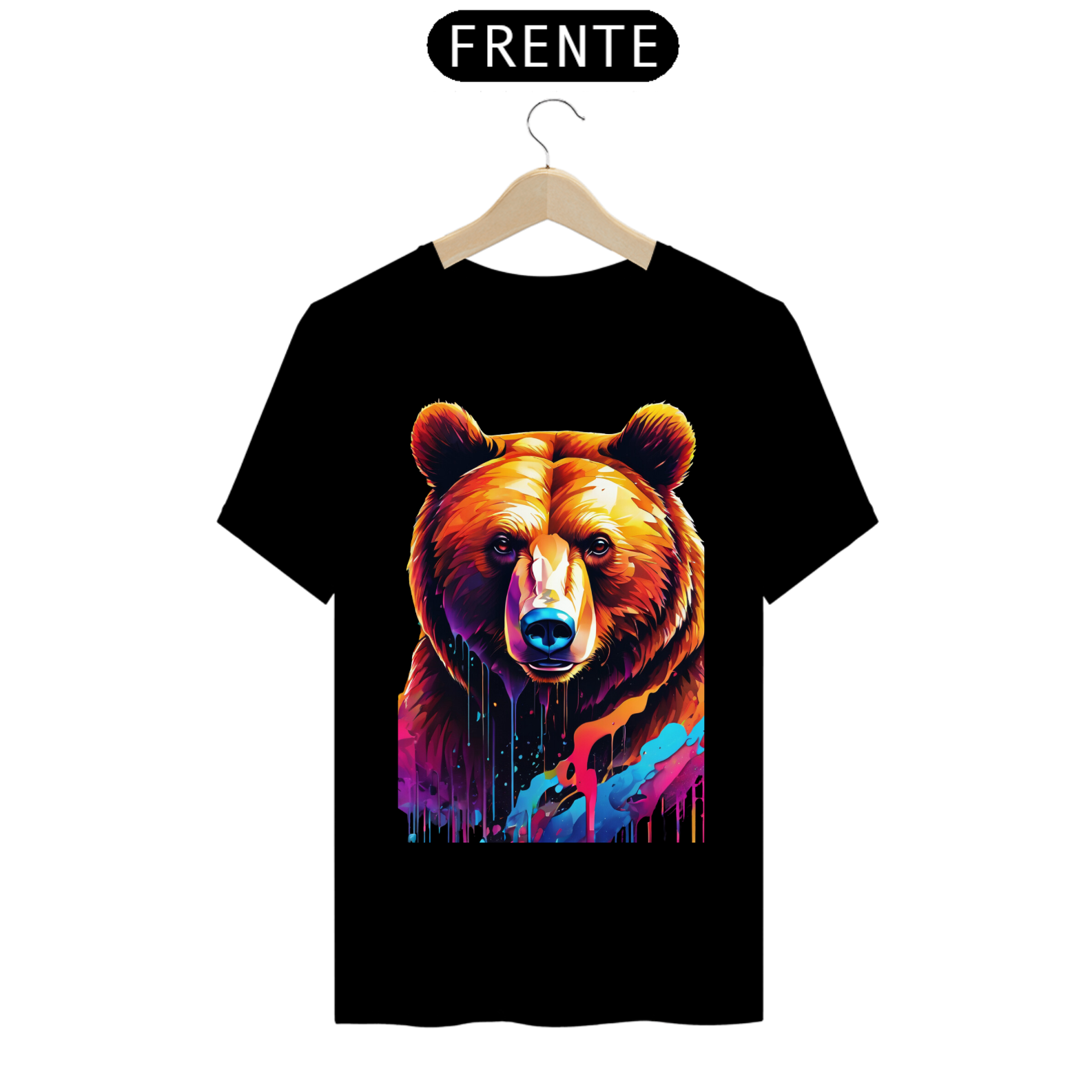 CAMISETA URSO - COLORS