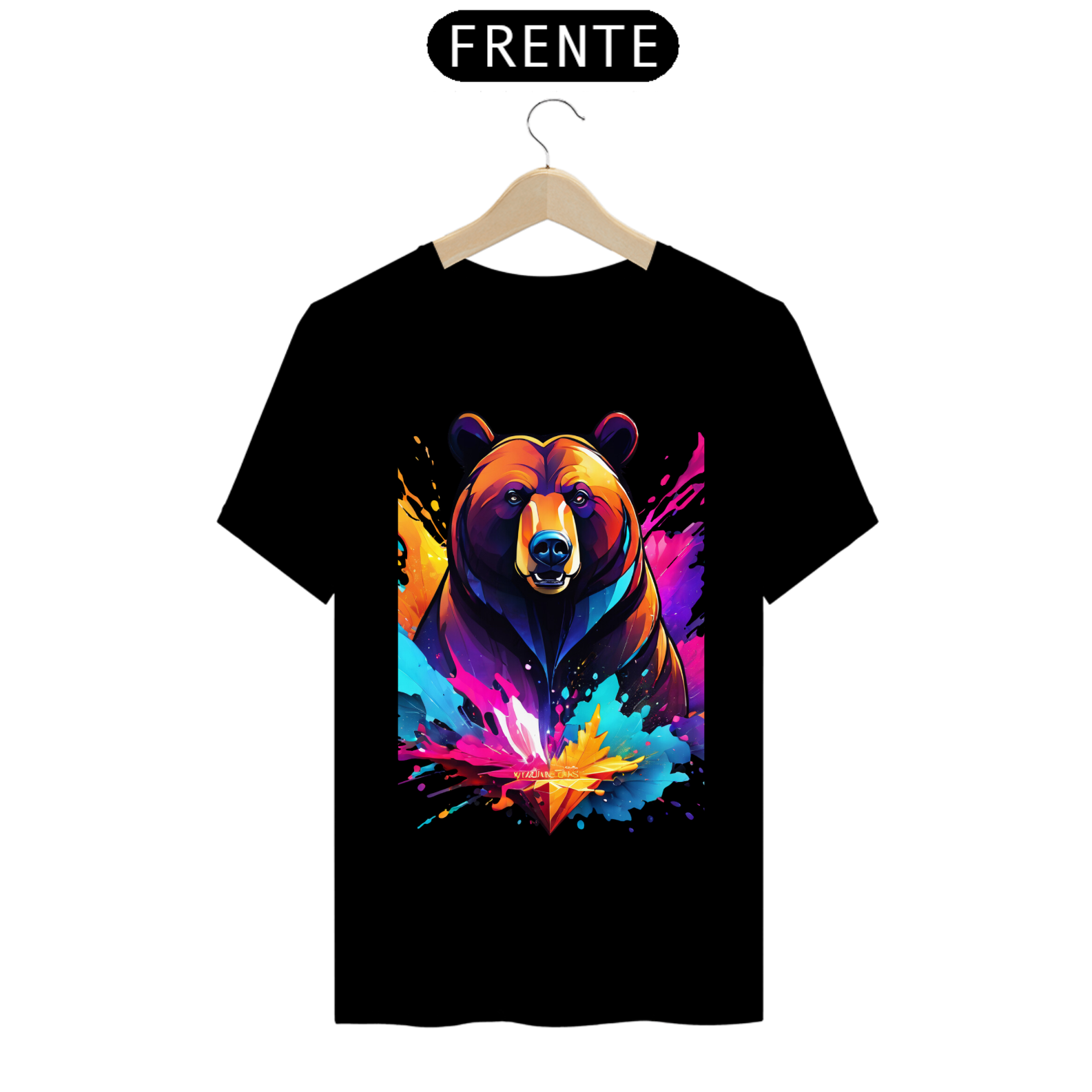 CAMISETA URSO - COLORS 1