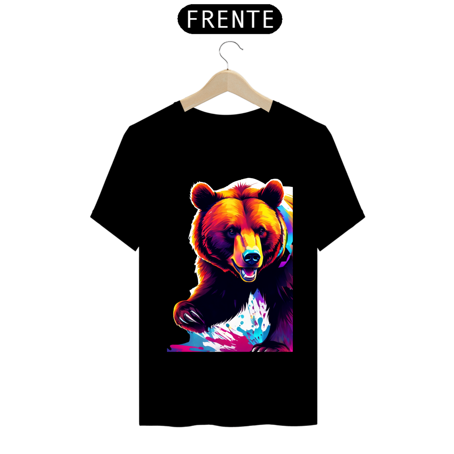 CAMISETA URSO - COLORS 2