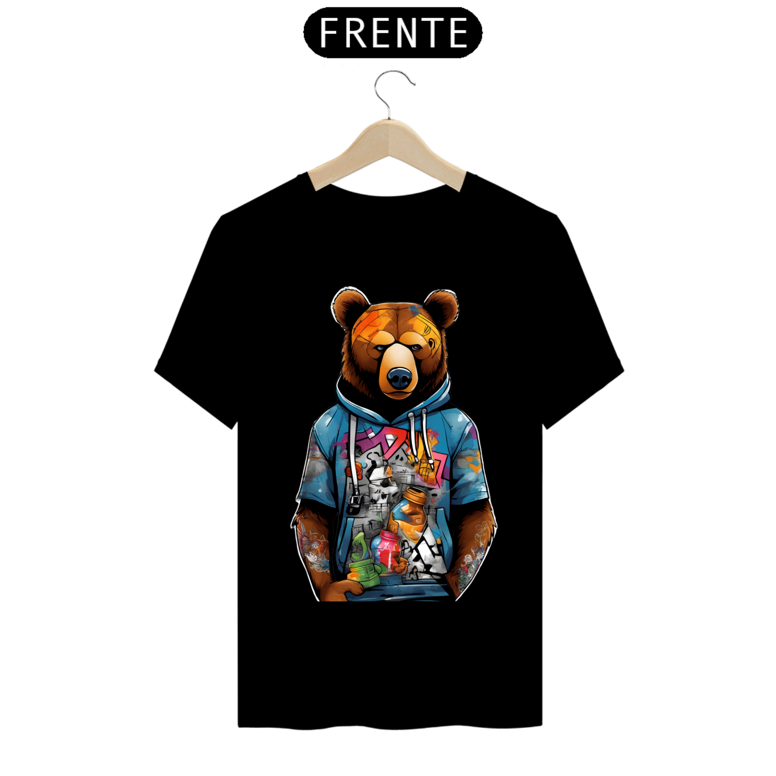 CAMISETA URSO - COLORS 5