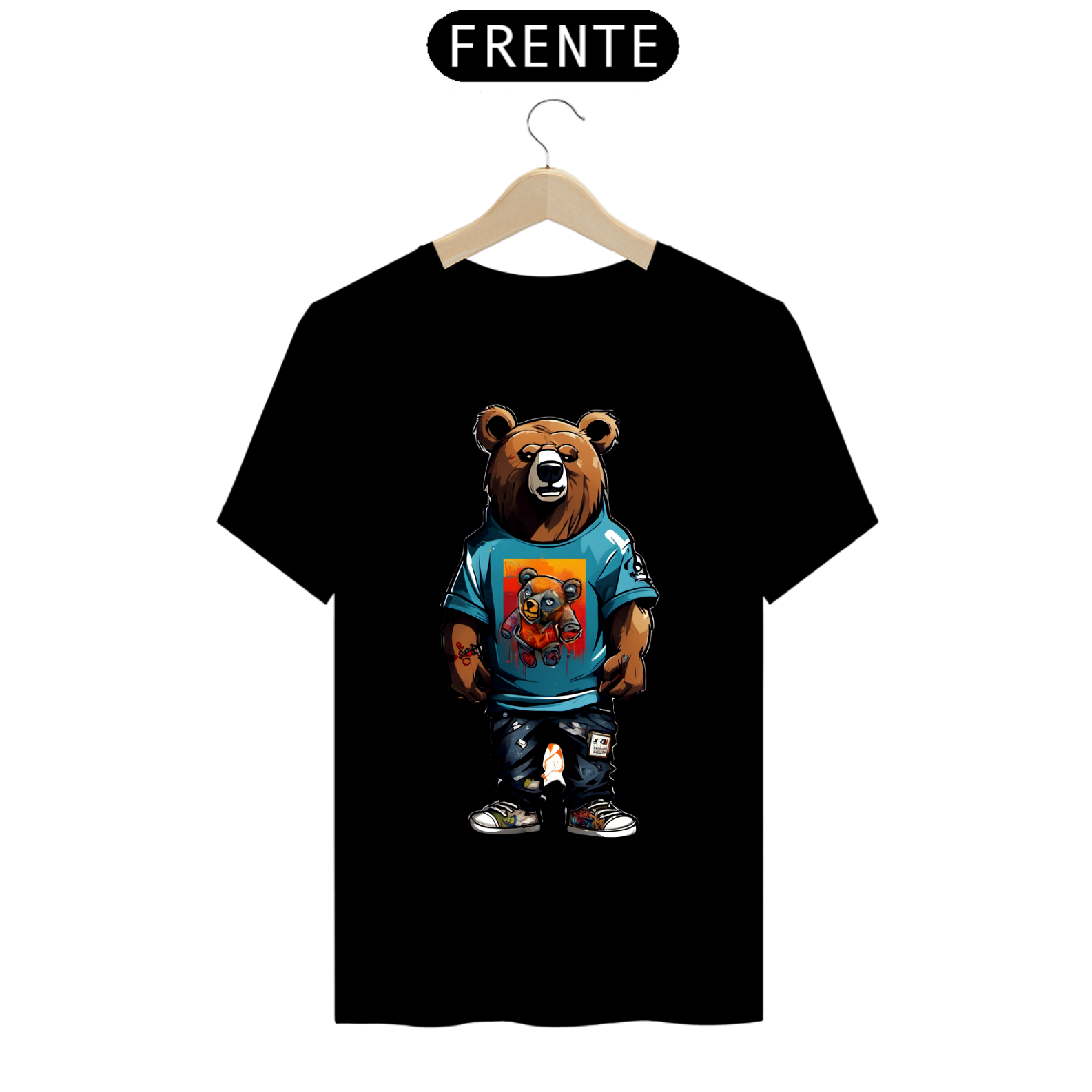 CAMISETA URSO - COLORS 6
