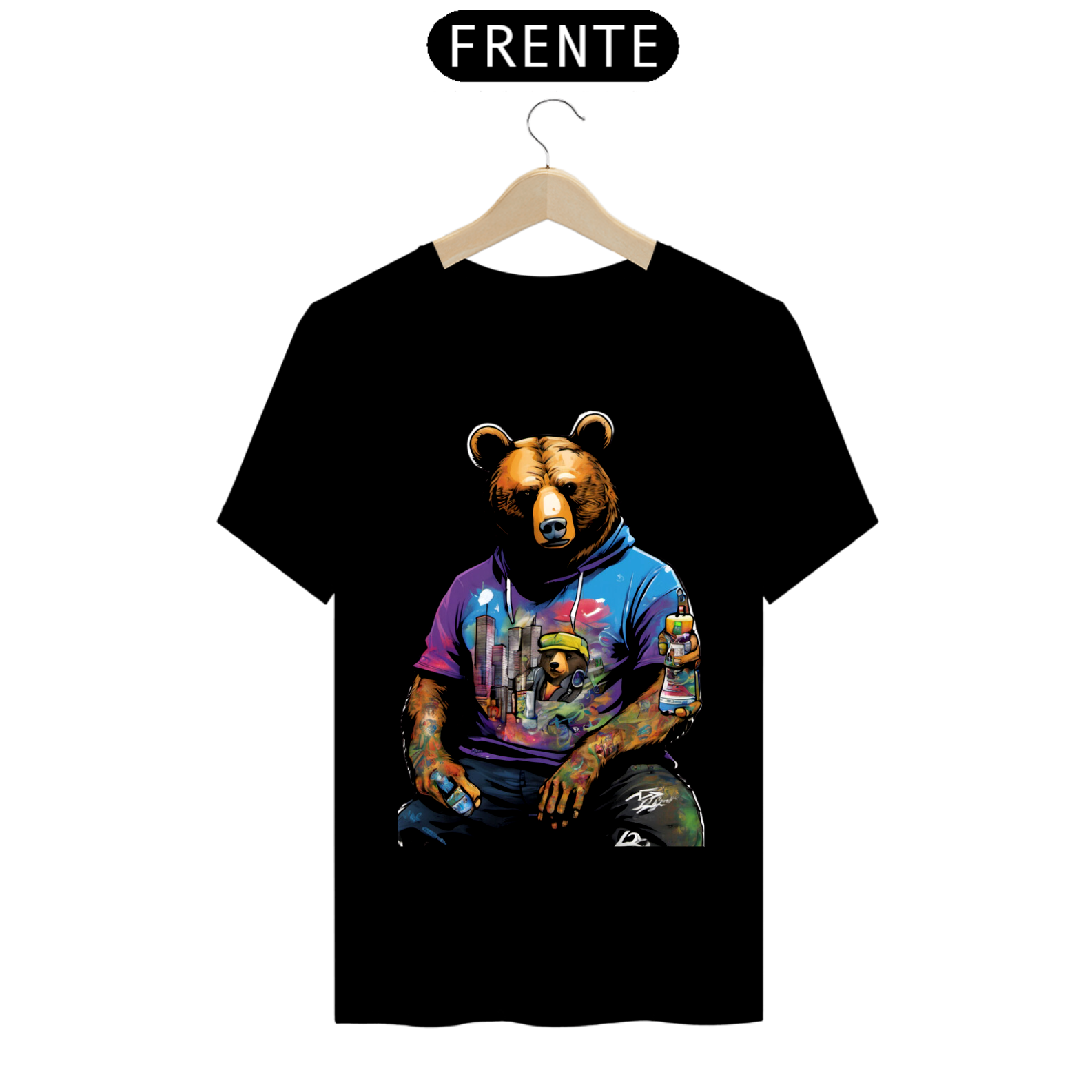 CAMISETA URSO - COLORS 7