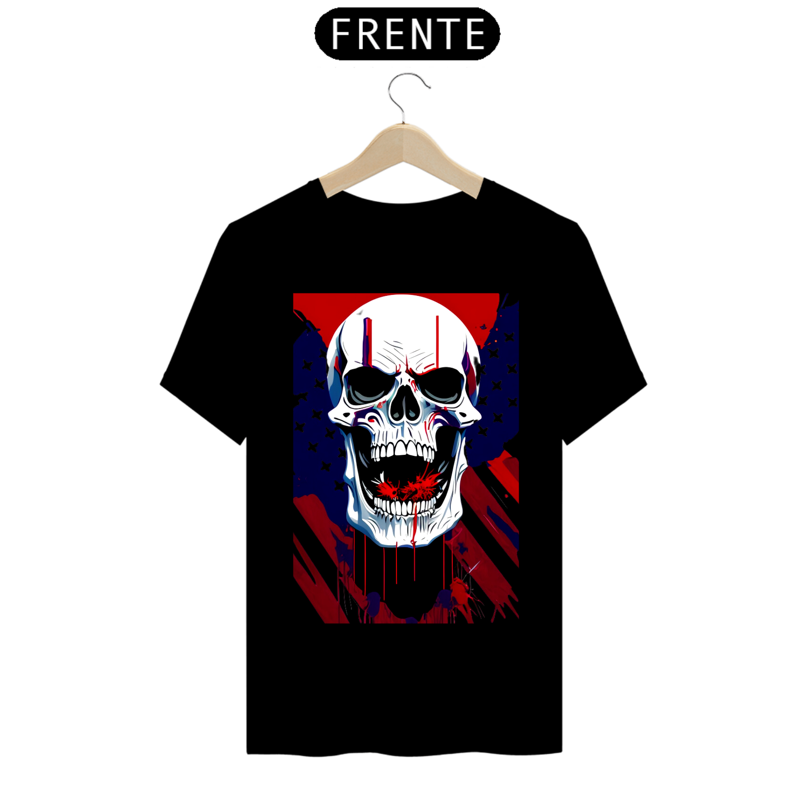 CAMISETA - SKULL USA 2