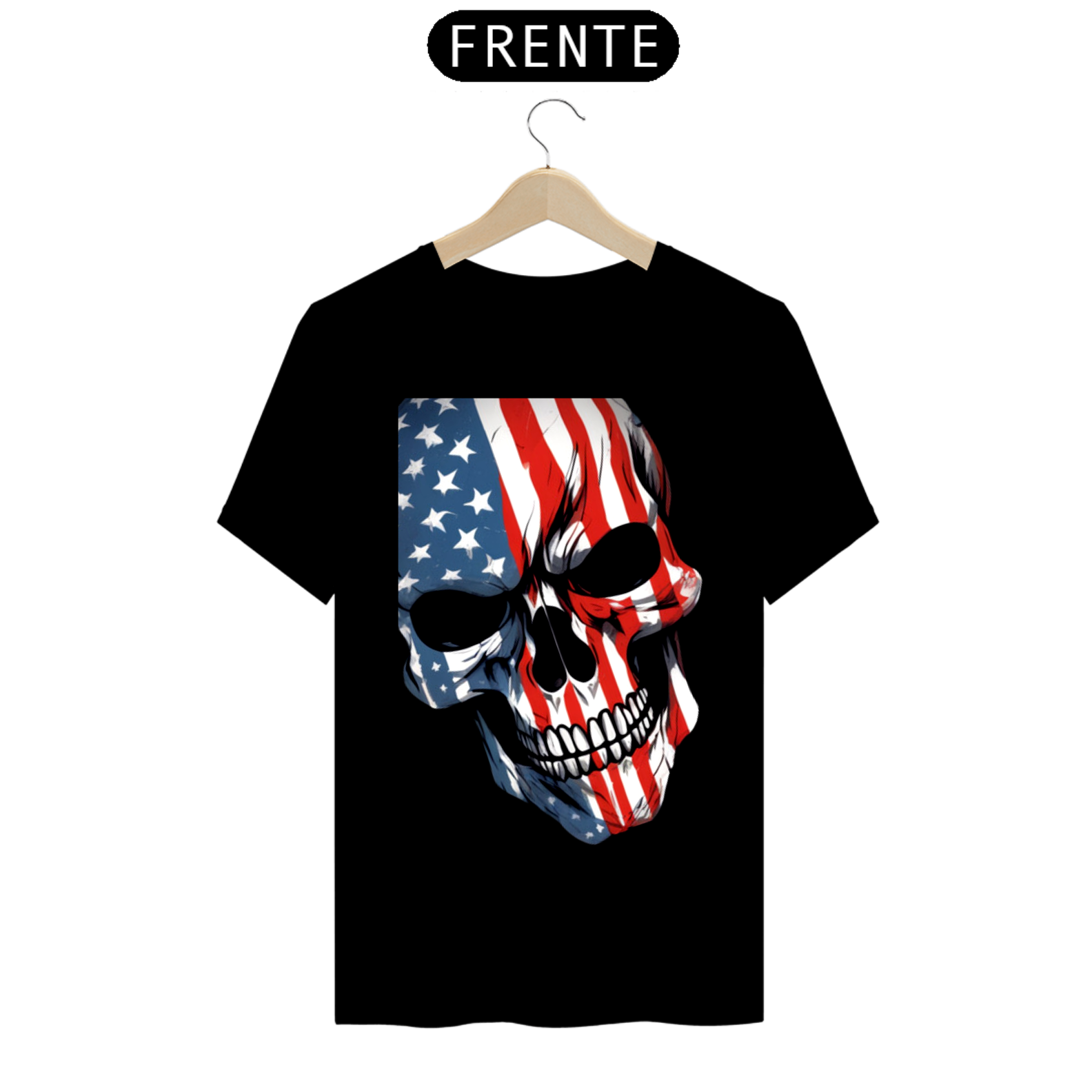 CAMISETA - SKULL USA 3