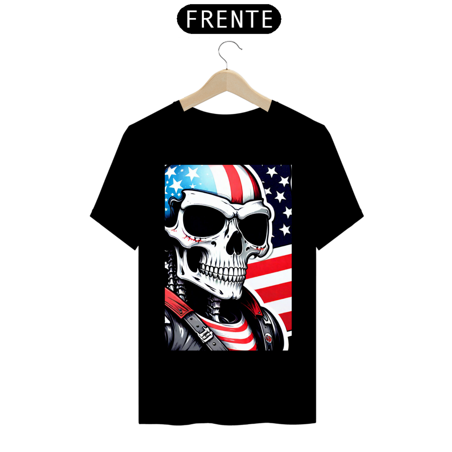 CAMISETA - SKULL USA 6