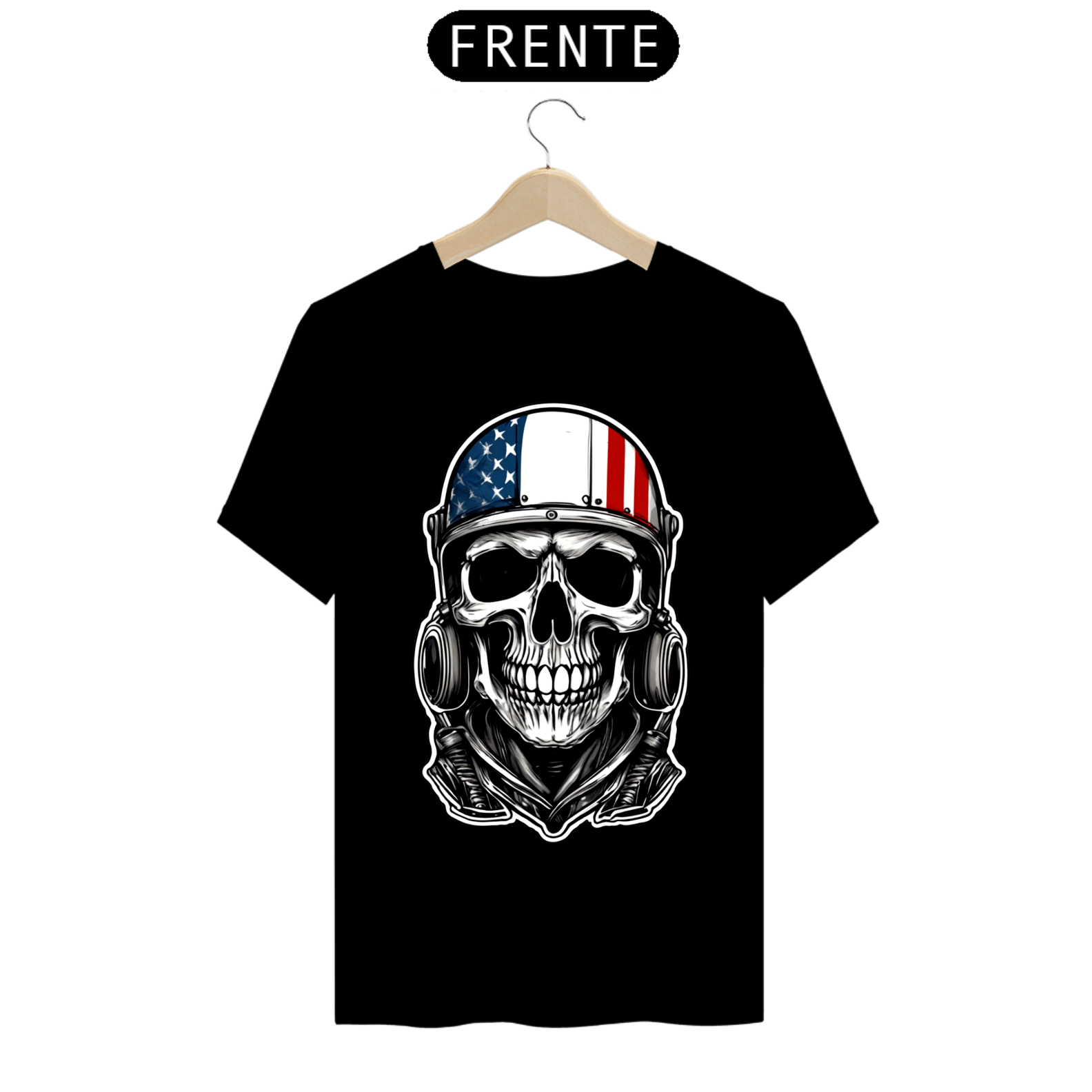 CAMISETA - SKULL USA 7