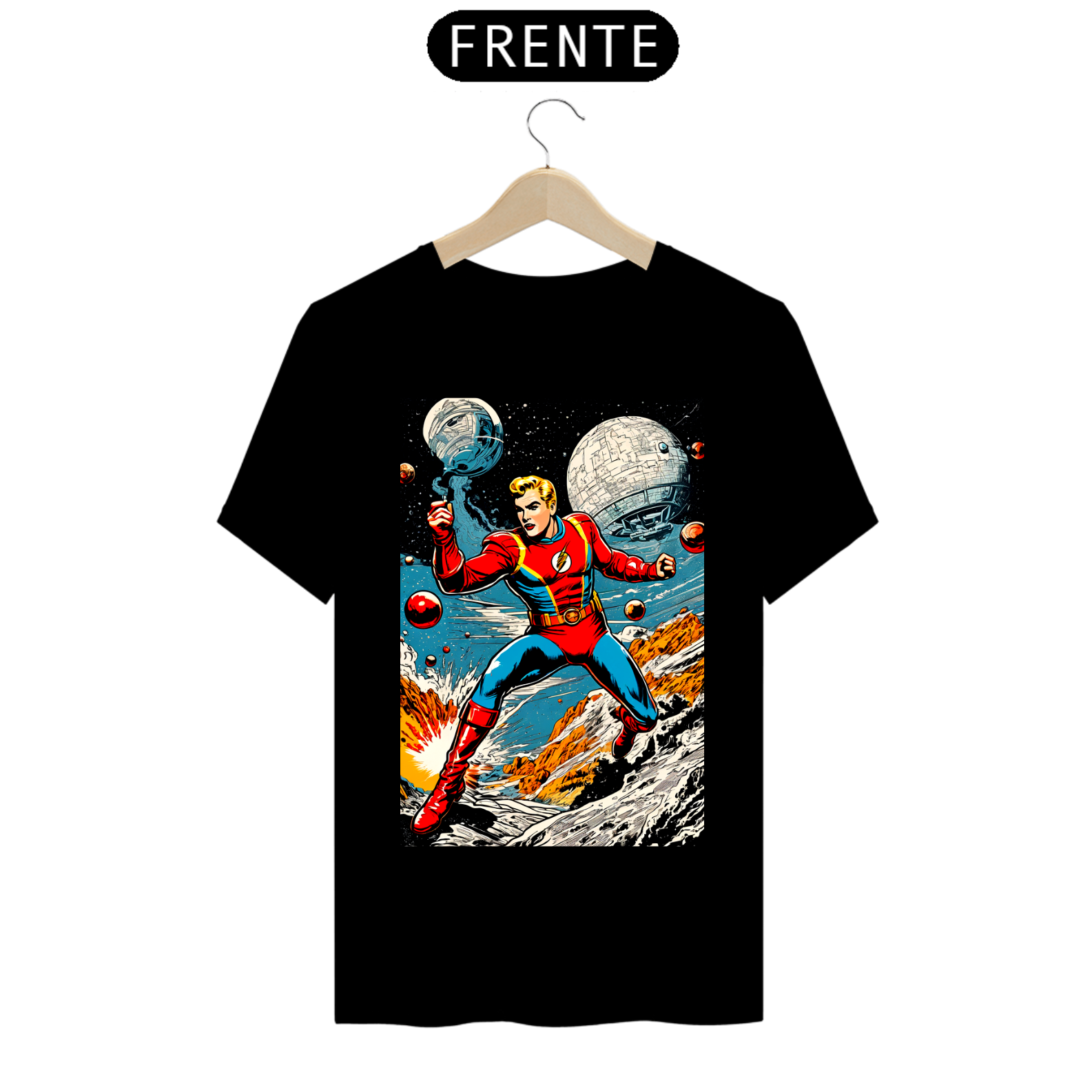 CAMISETA - FLASH RETRÔ