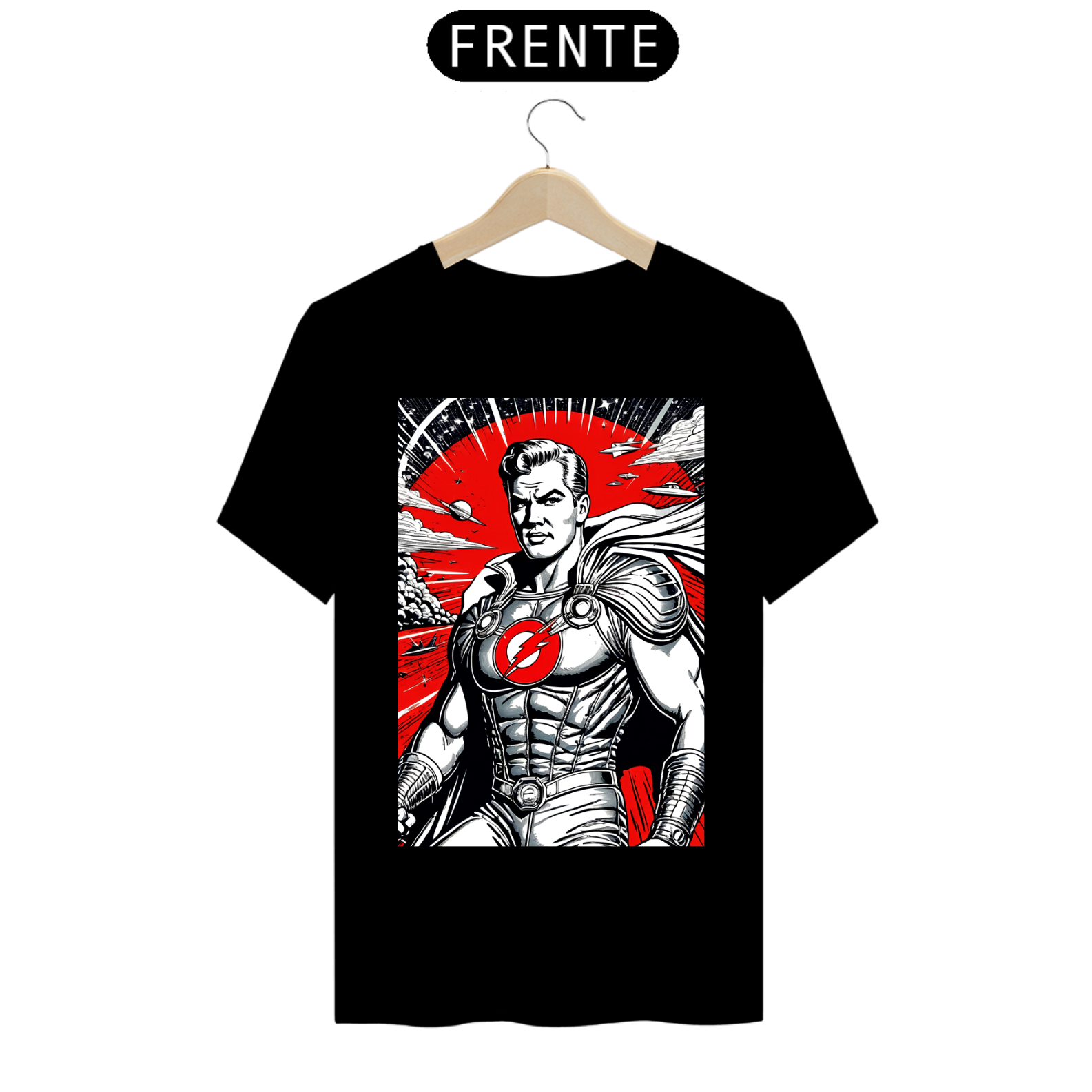 CAMISETA - FLASH RETRÔ 1