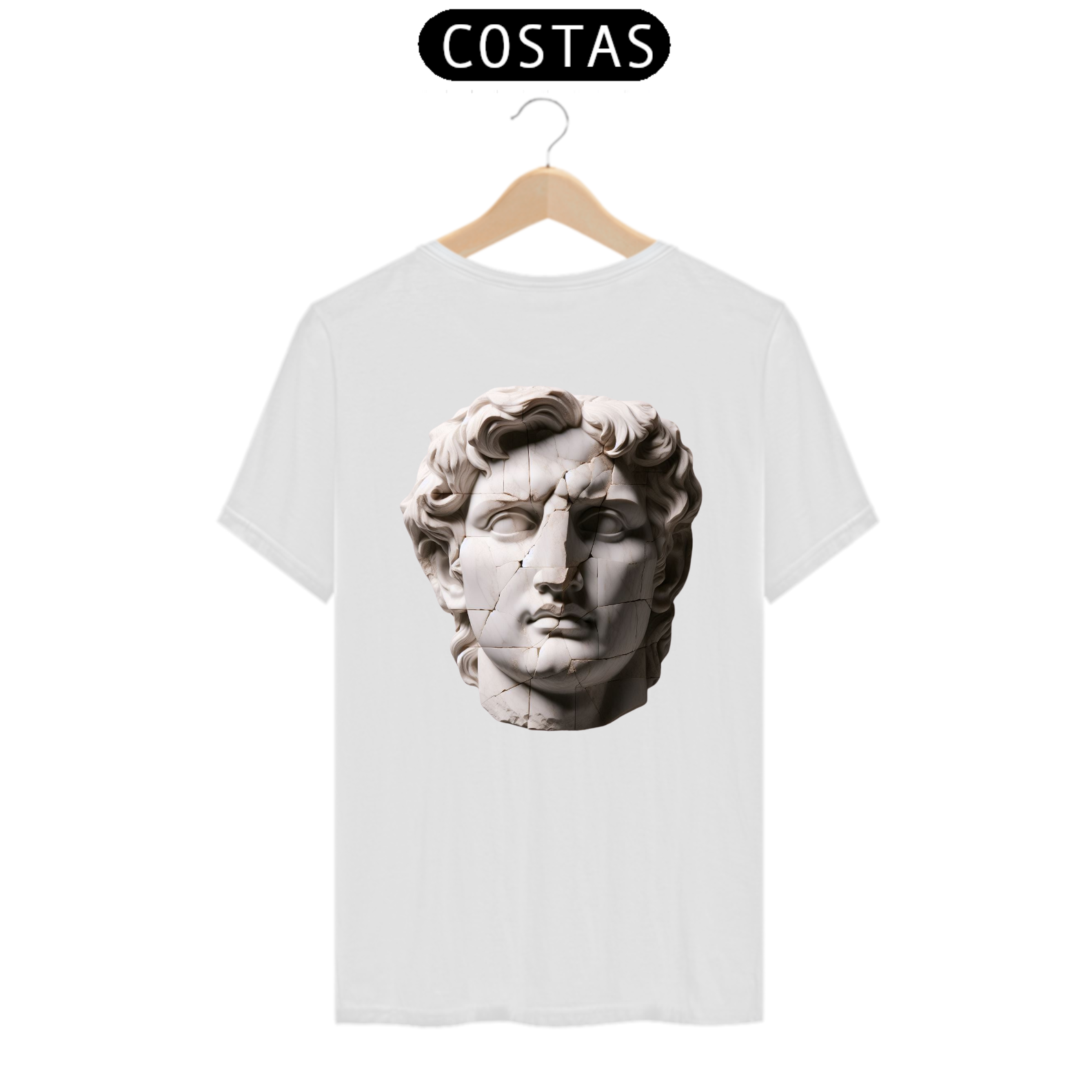 CAMISETA - CABEÇA DE MÁRMORE I