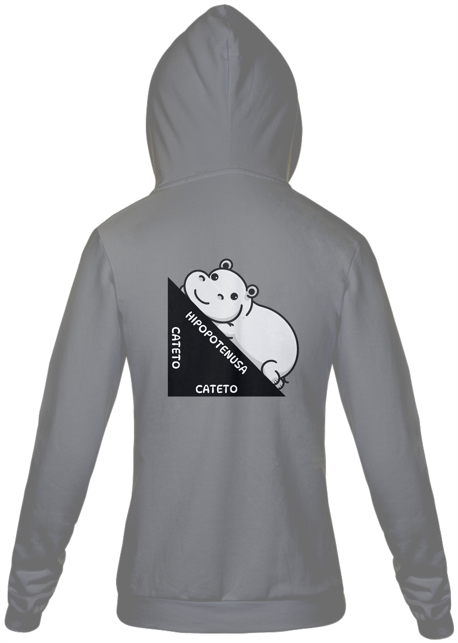MOLETOM COM ZÍPER - HIPOPOTENUSA