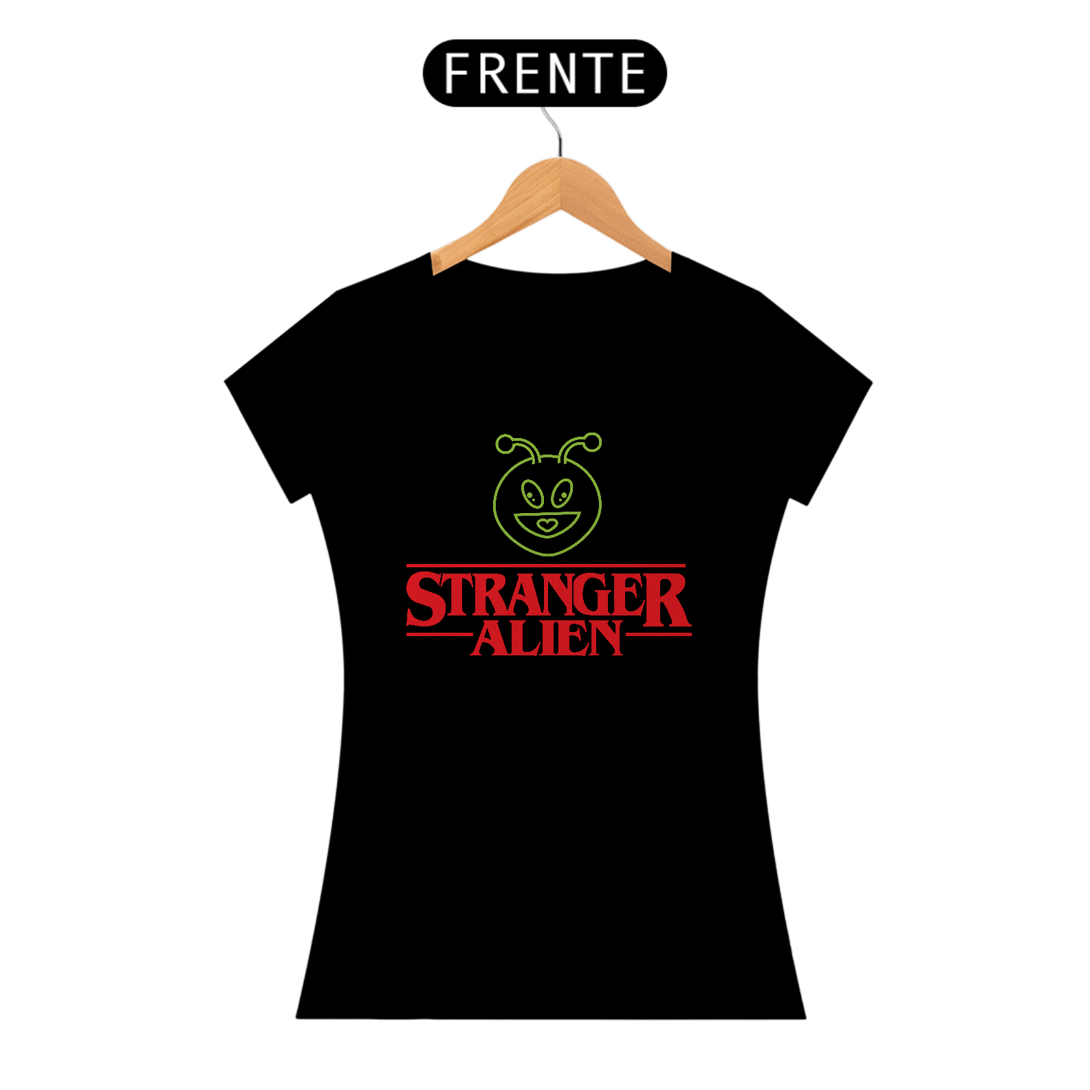 Camiseta Babylook Stranger Alien