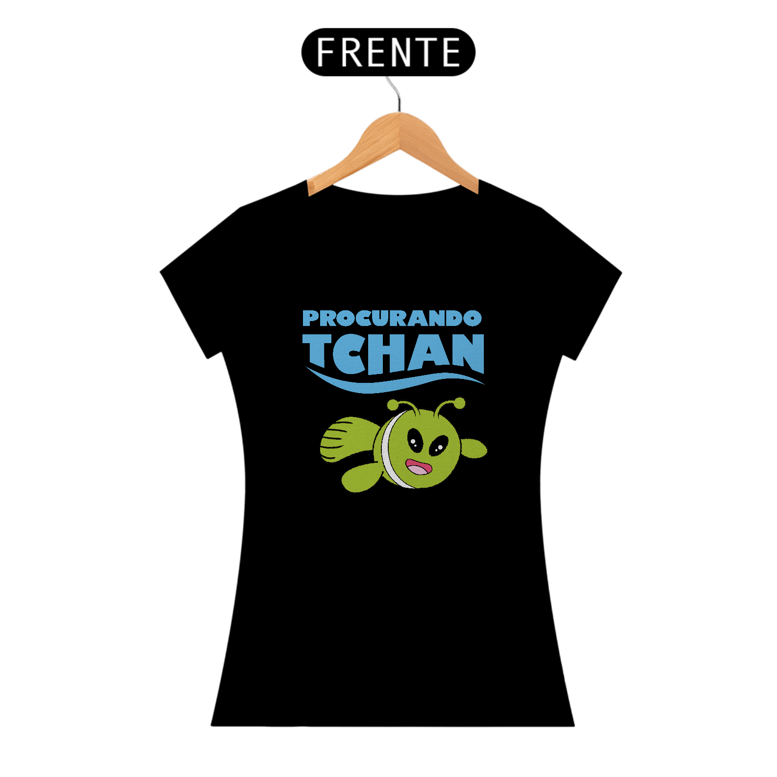 Camiseta Babylook Procurando o TCHAN