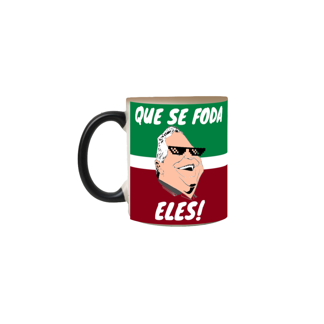 Caneca Mágica Que Se Foda Eles  Thug Life