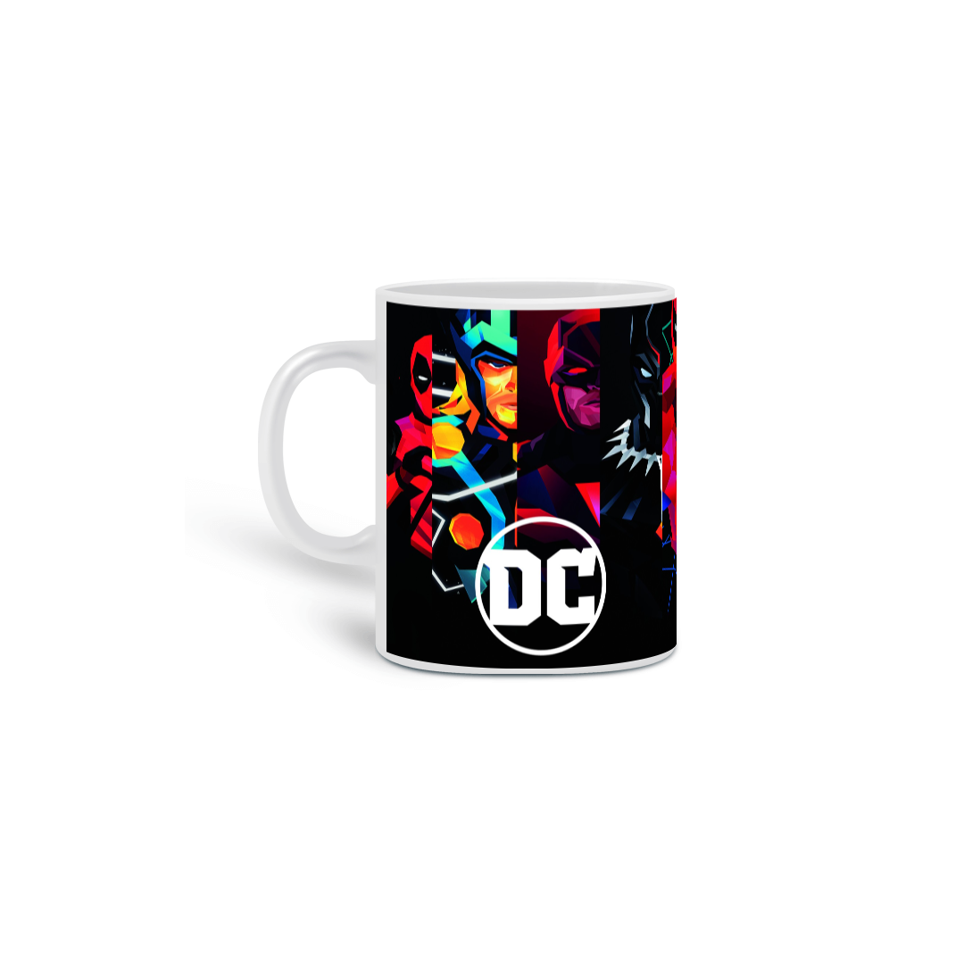 Caneca Marvel DC