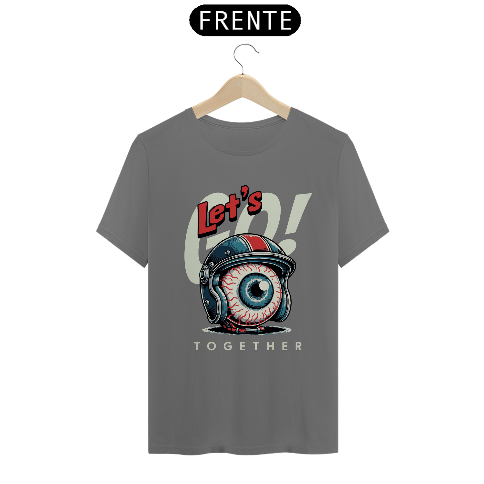 Camiseta Estampada Let's Go Masculina