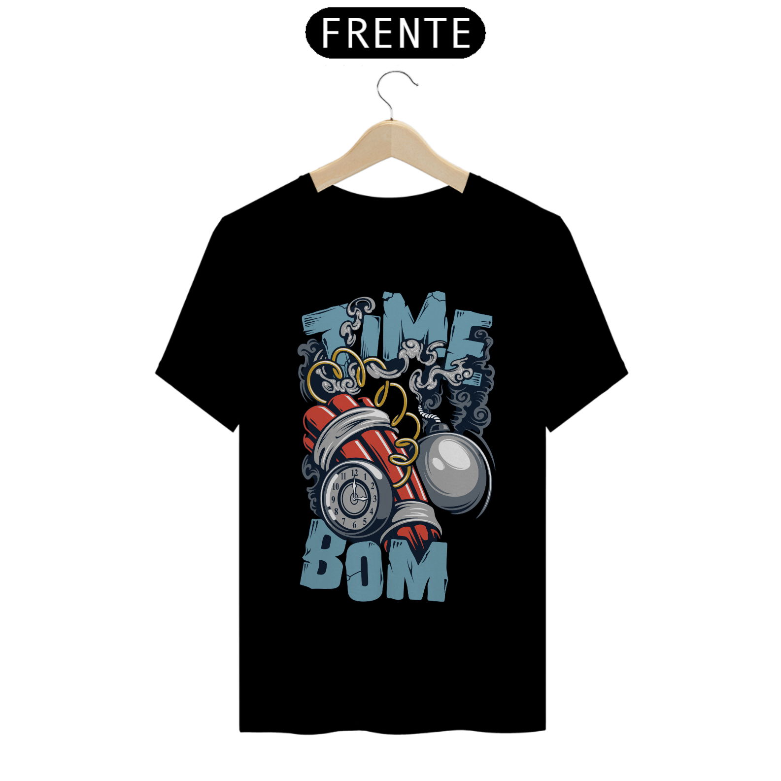 Nome do produto: Camiseta Time Bom