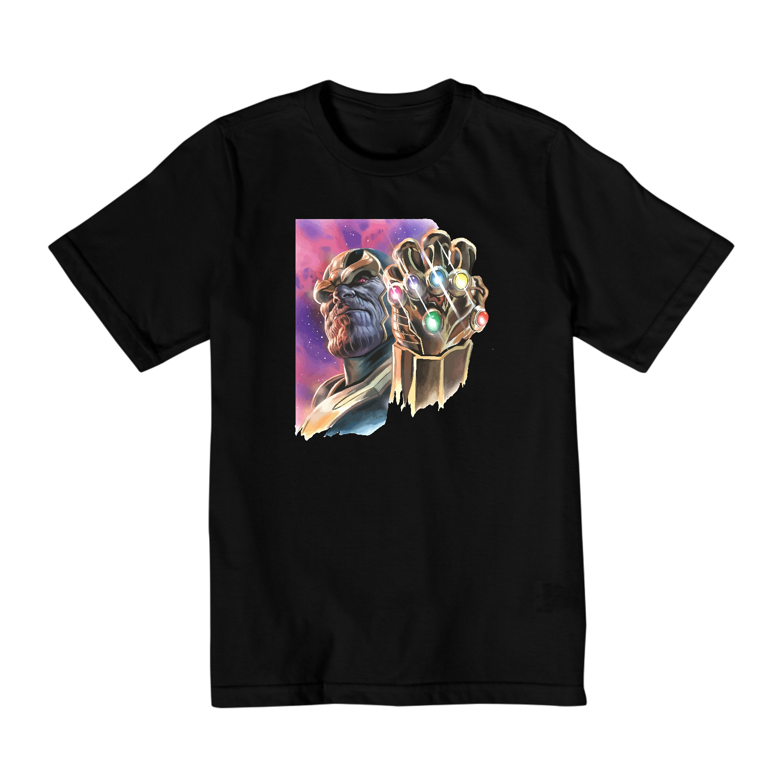 Camiseta Thanos Quality Infantil (2 A 8)