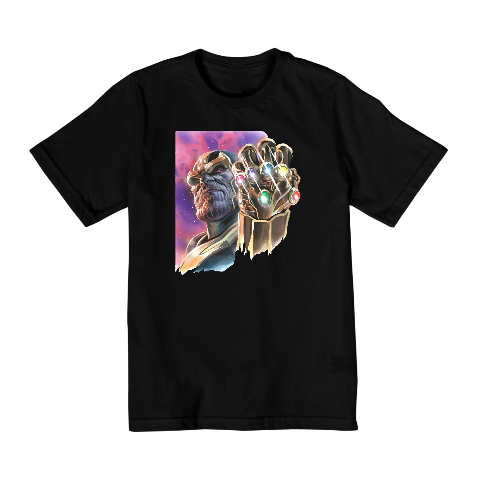 Camiseta Thanos Quality Infantil (10 A 14)