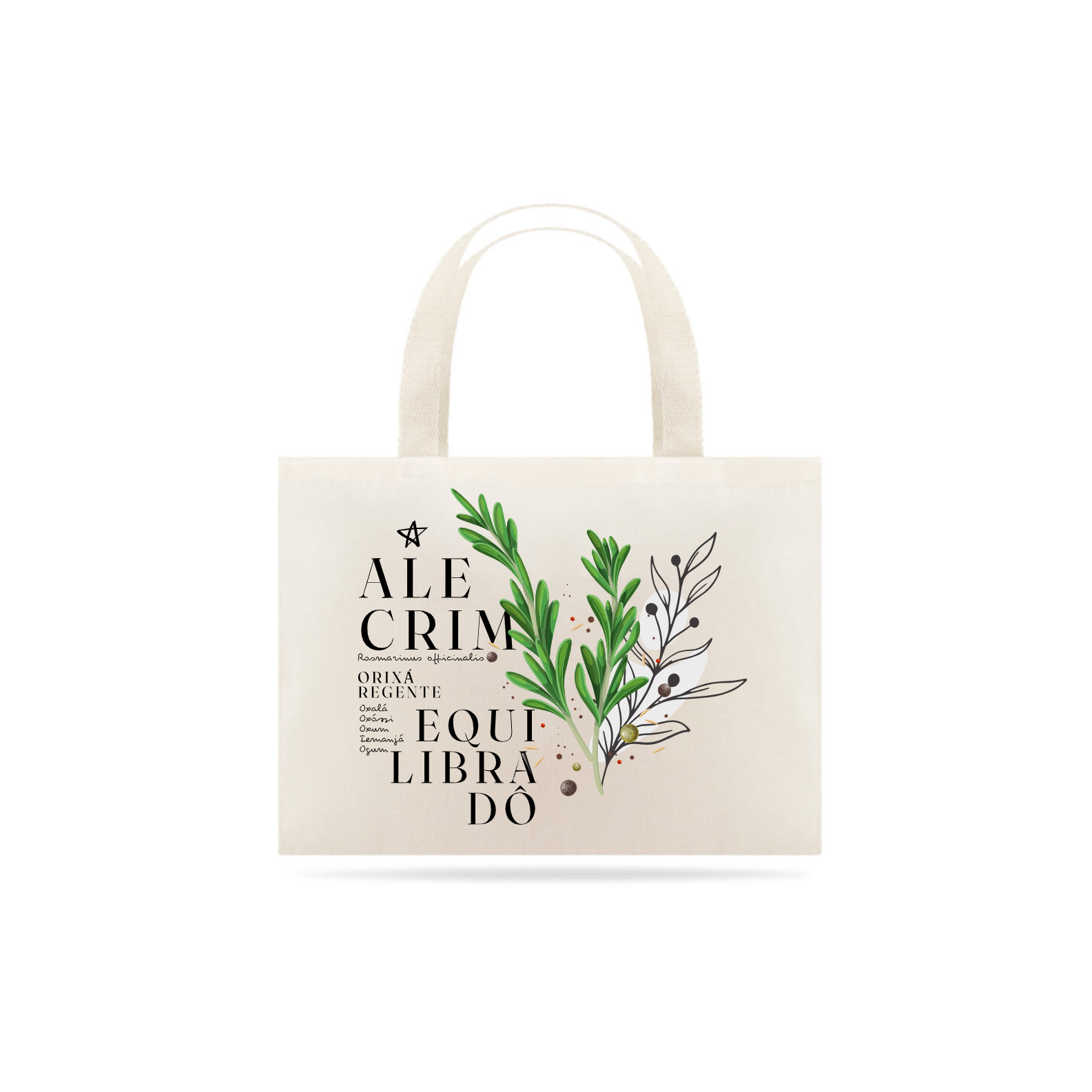 Ecobag Alecrim