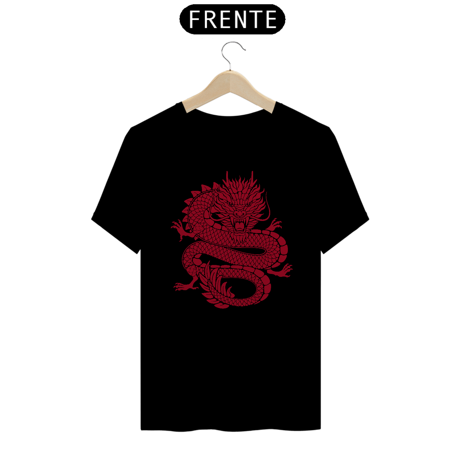 Camiseta Dragão Chinês Modelo 7